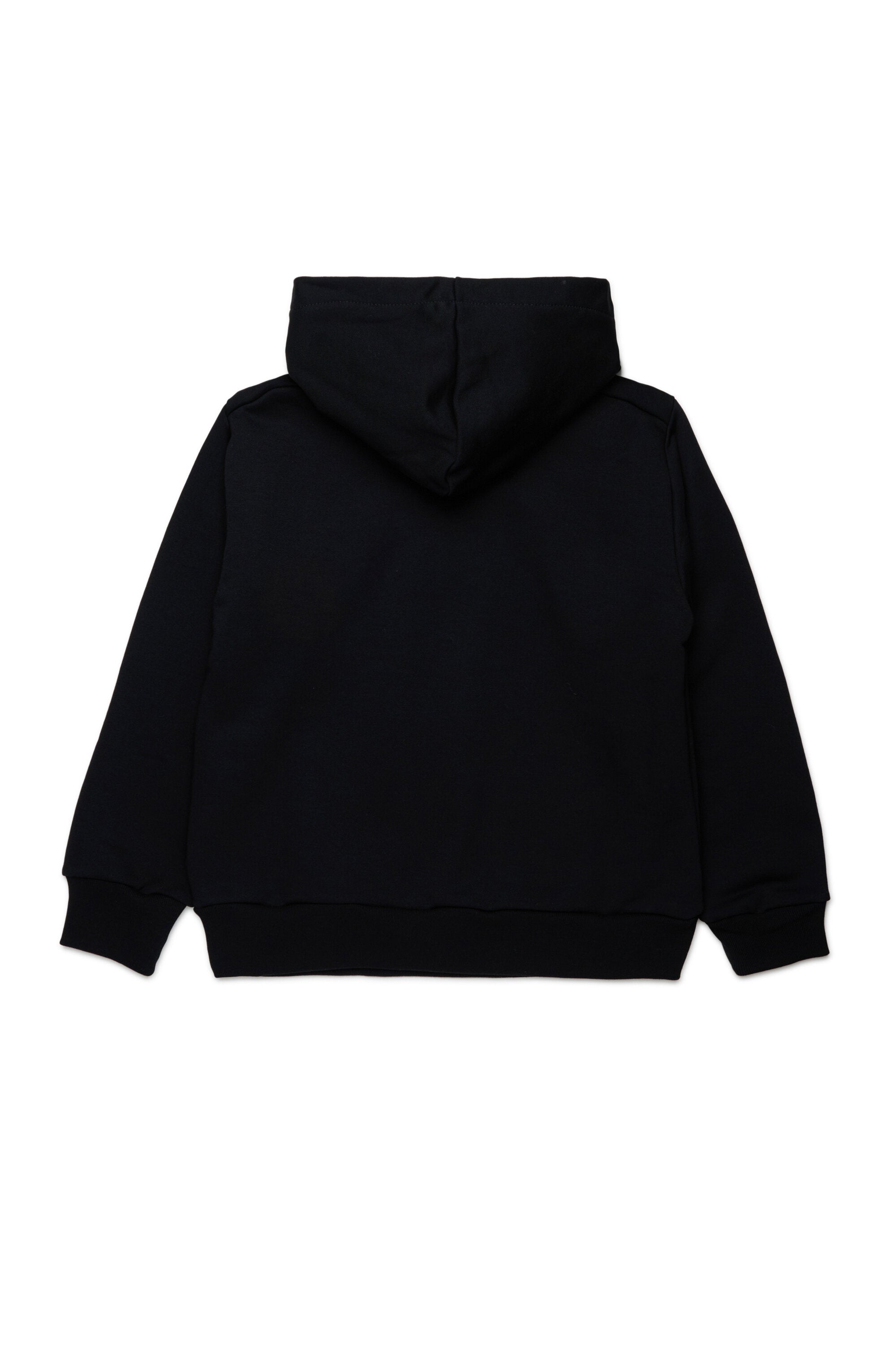Hooded sweatshirt with embroidered Marni patch logo