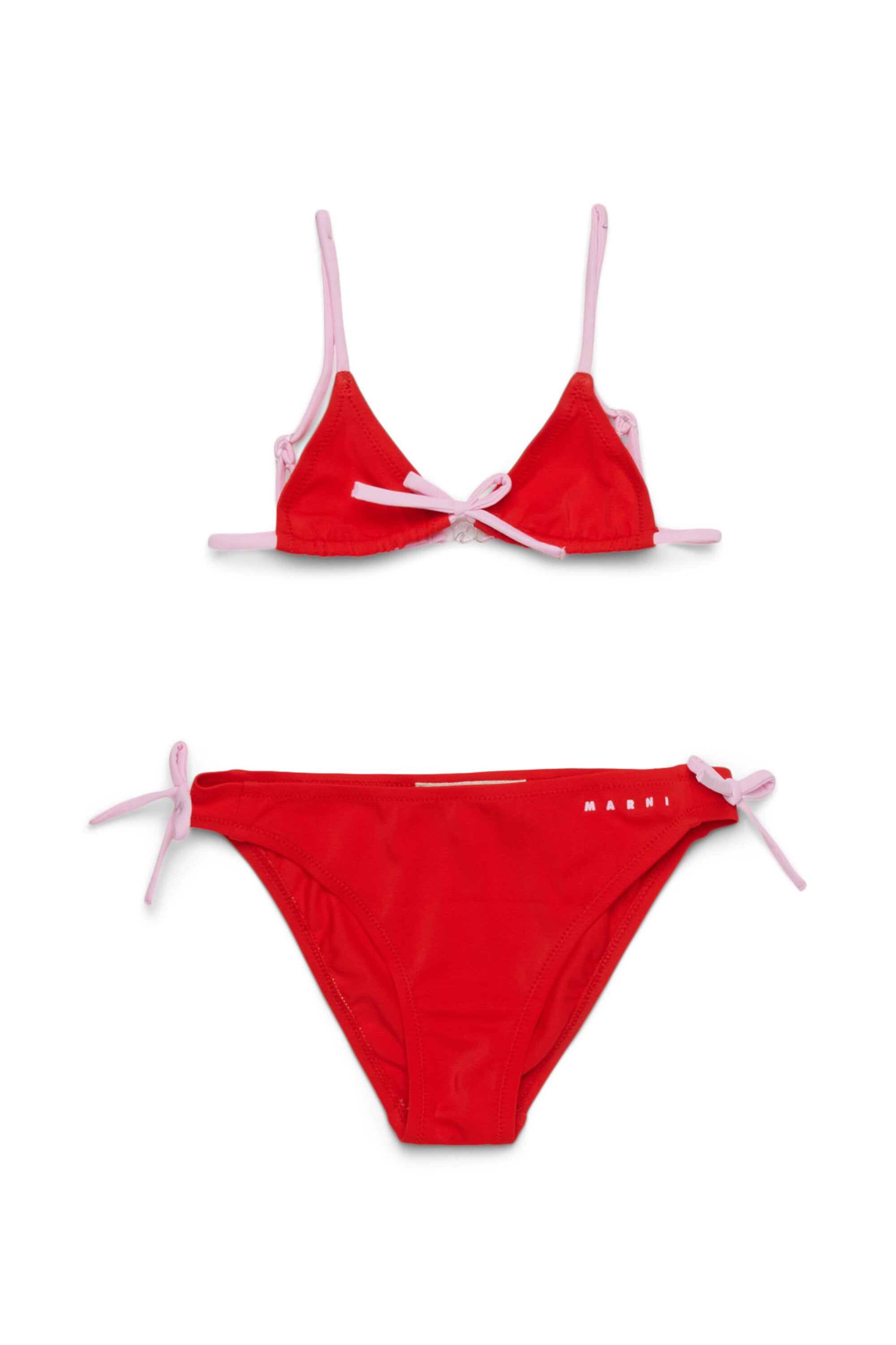 Institutional logo bikini swimming costume