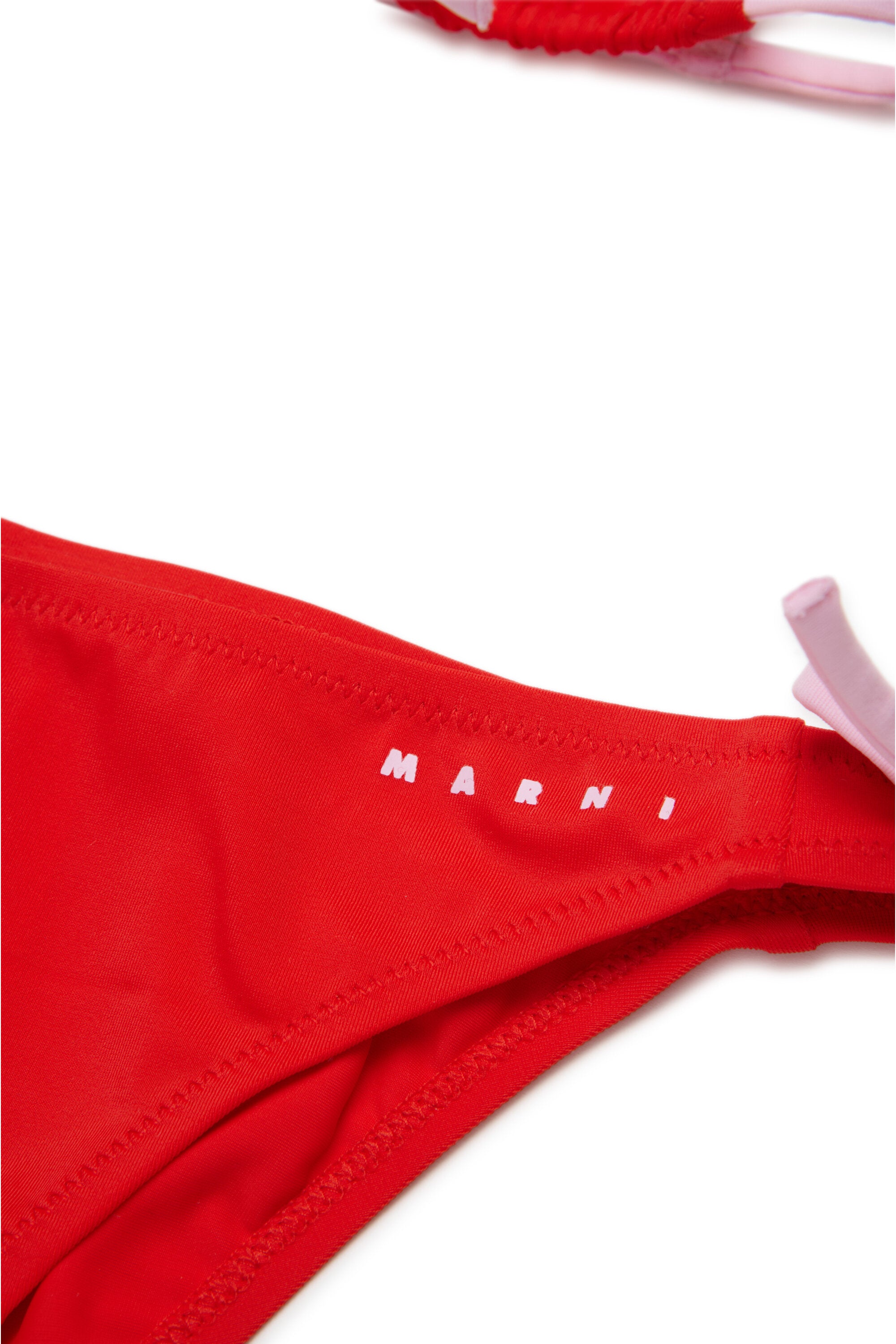 Traje de baño bikini logo institucional