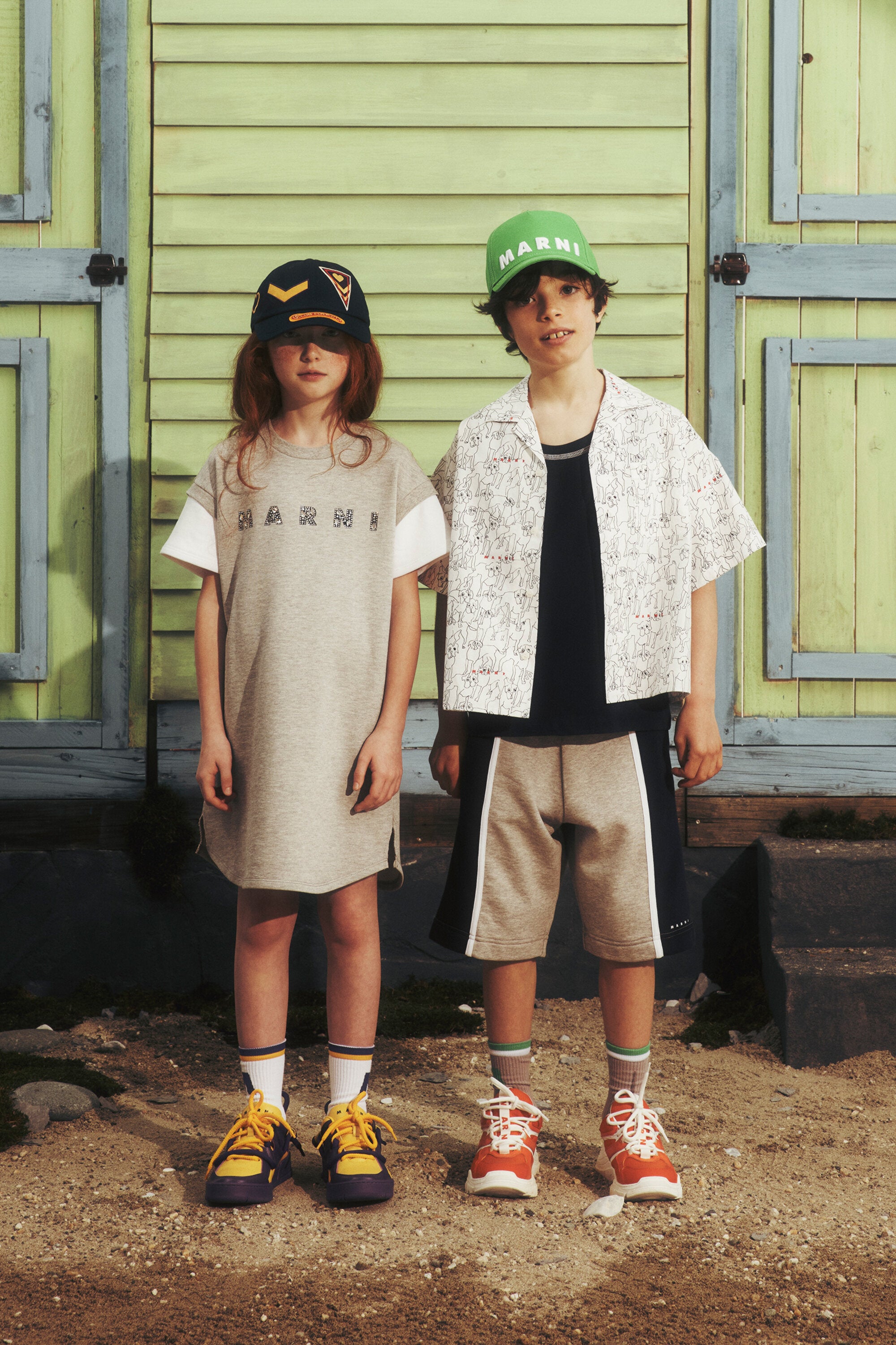 Camisa de bolos en popelín allover Joy