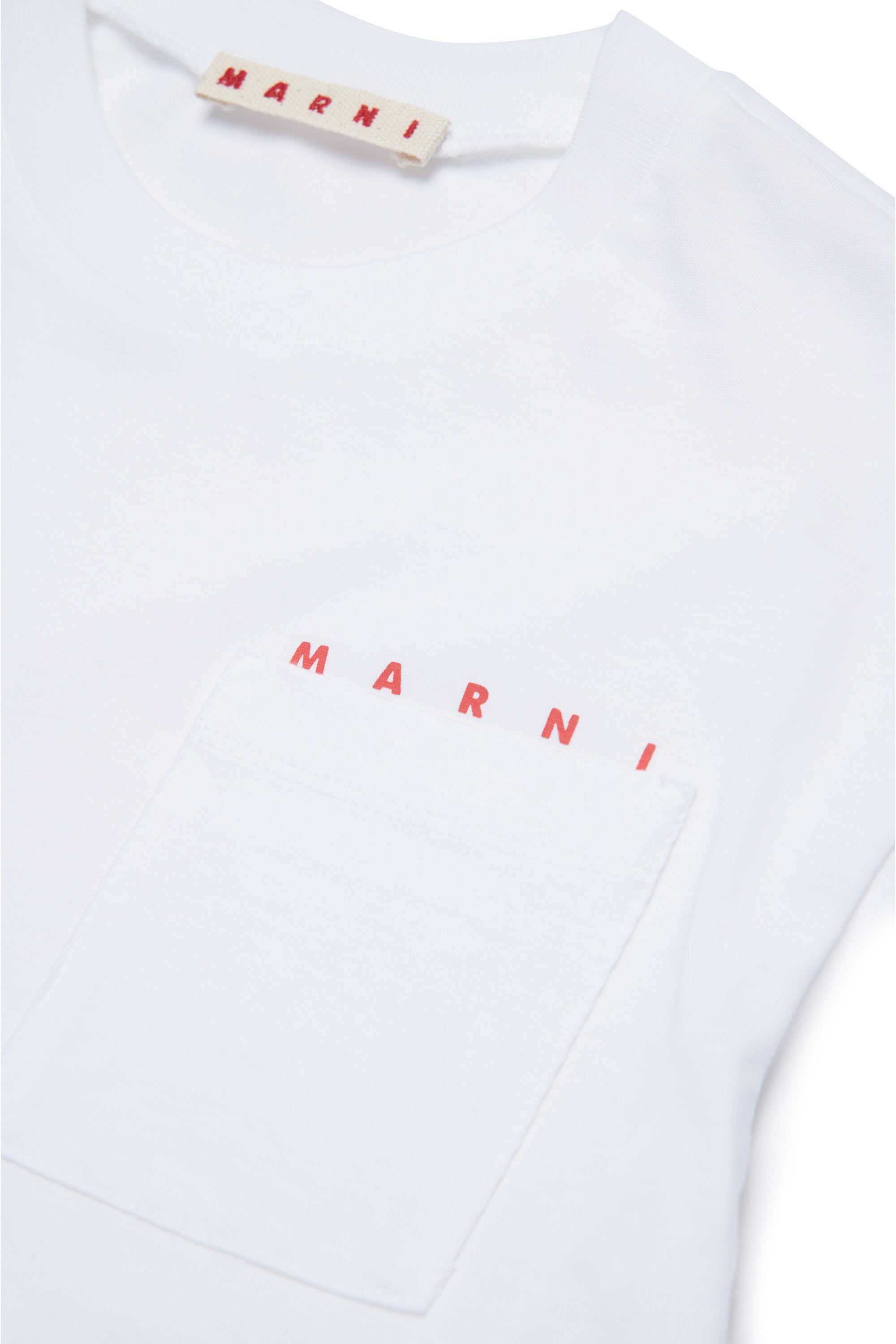 Jersey T-shirt with breast pocket