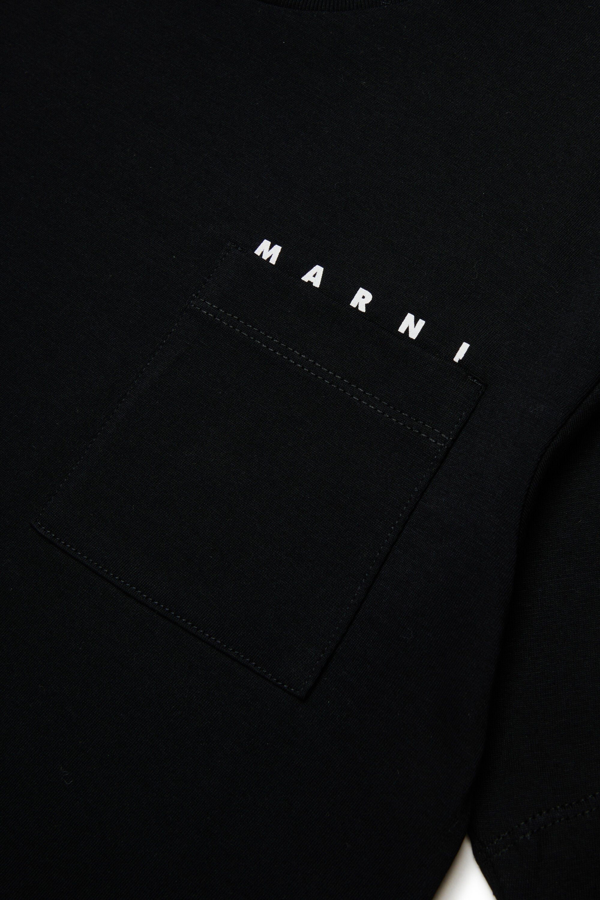 Jersey T-shirt with breast pocket