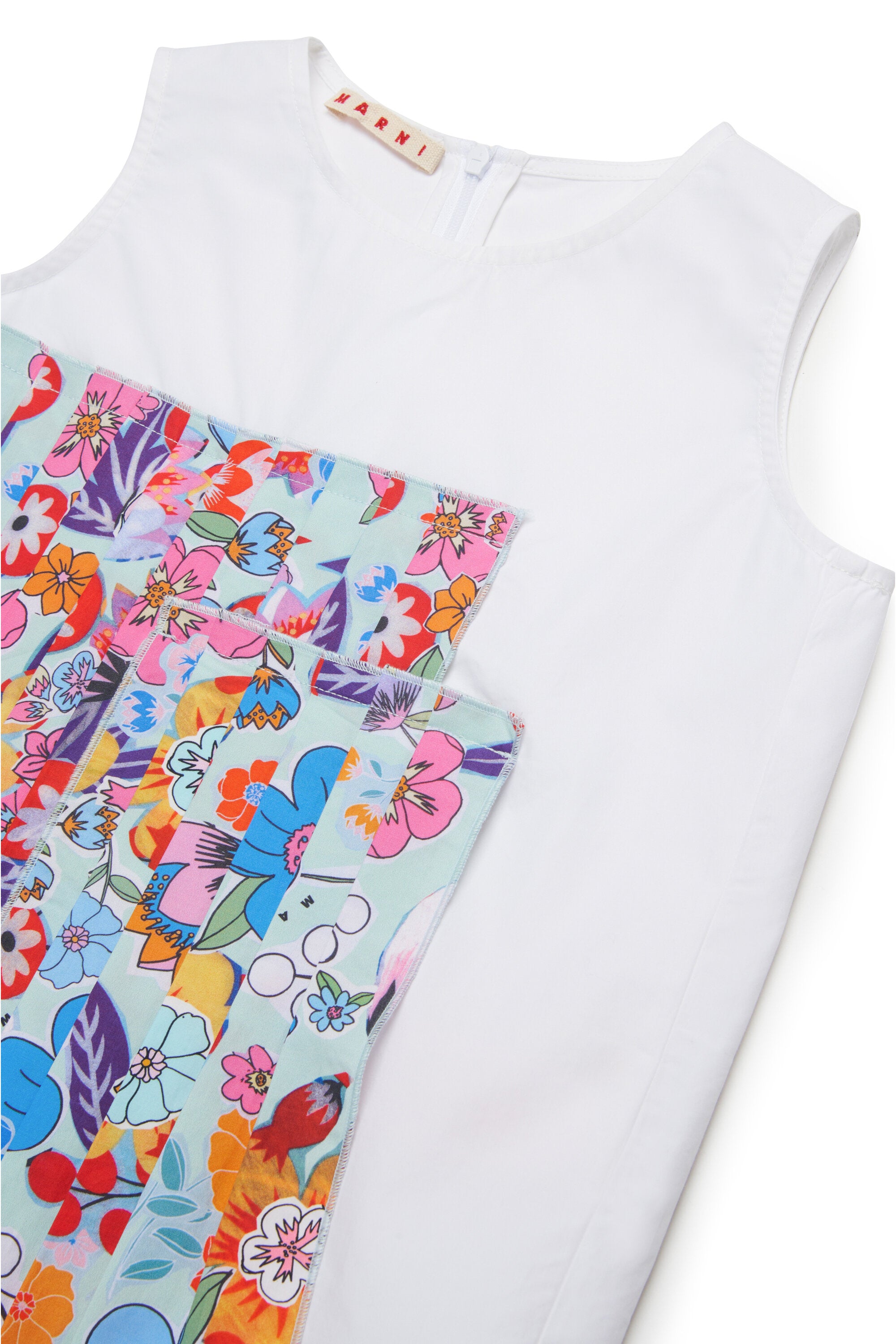 Camiseta sin mangas con plisados Holiday