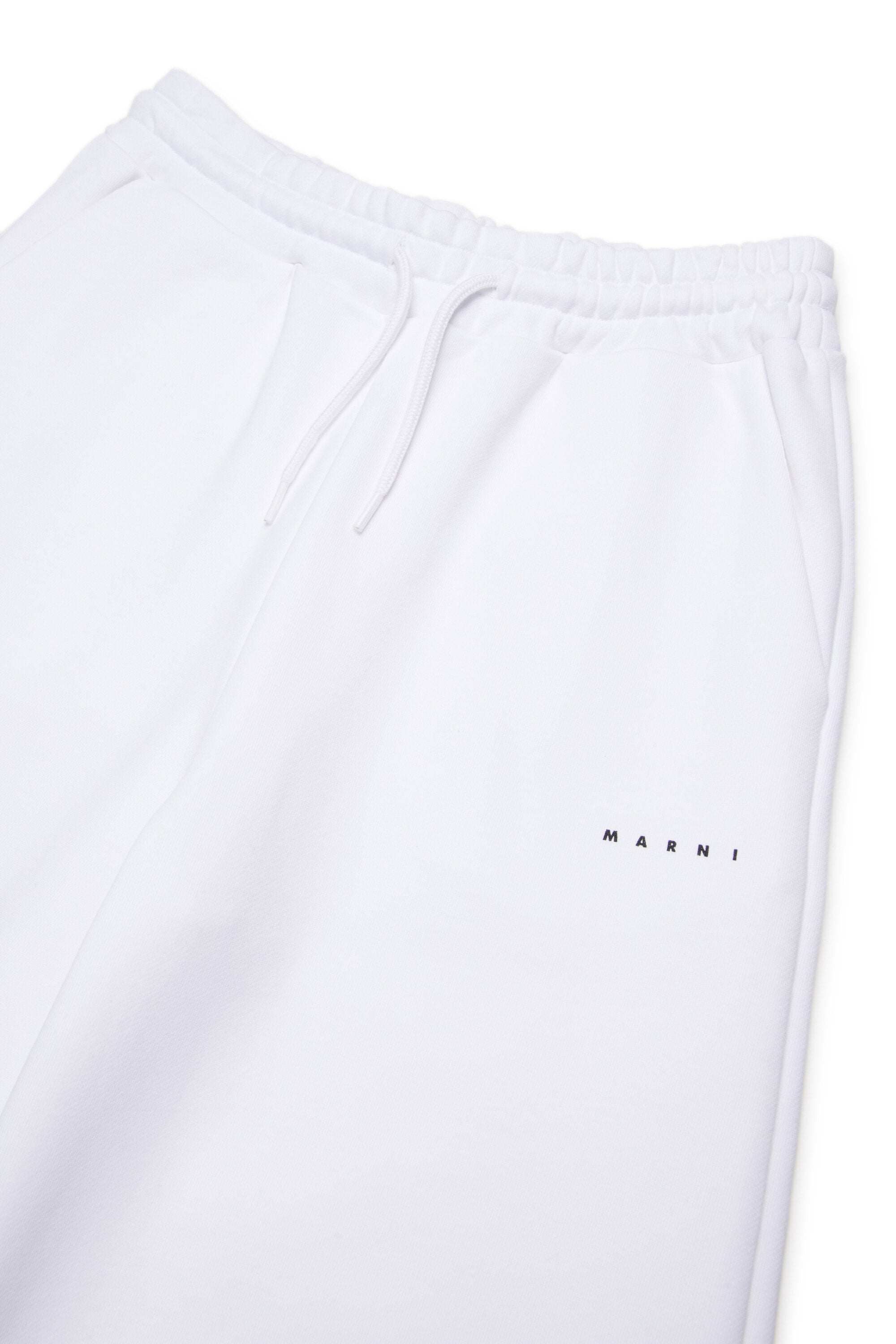 Pantalones con pernera ancha de felpa de marca