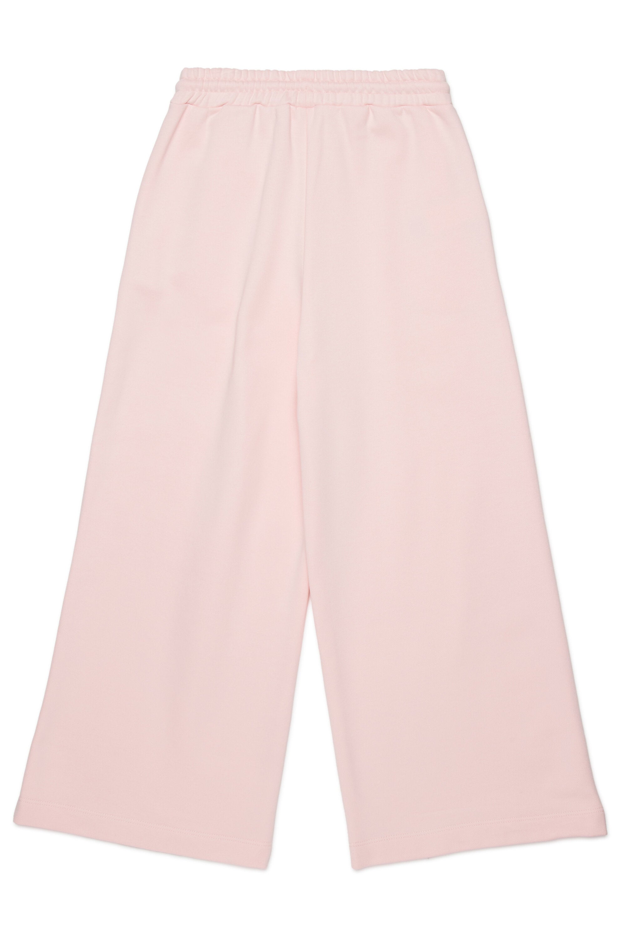 Pantalones con pernera ancha de felpa de marca