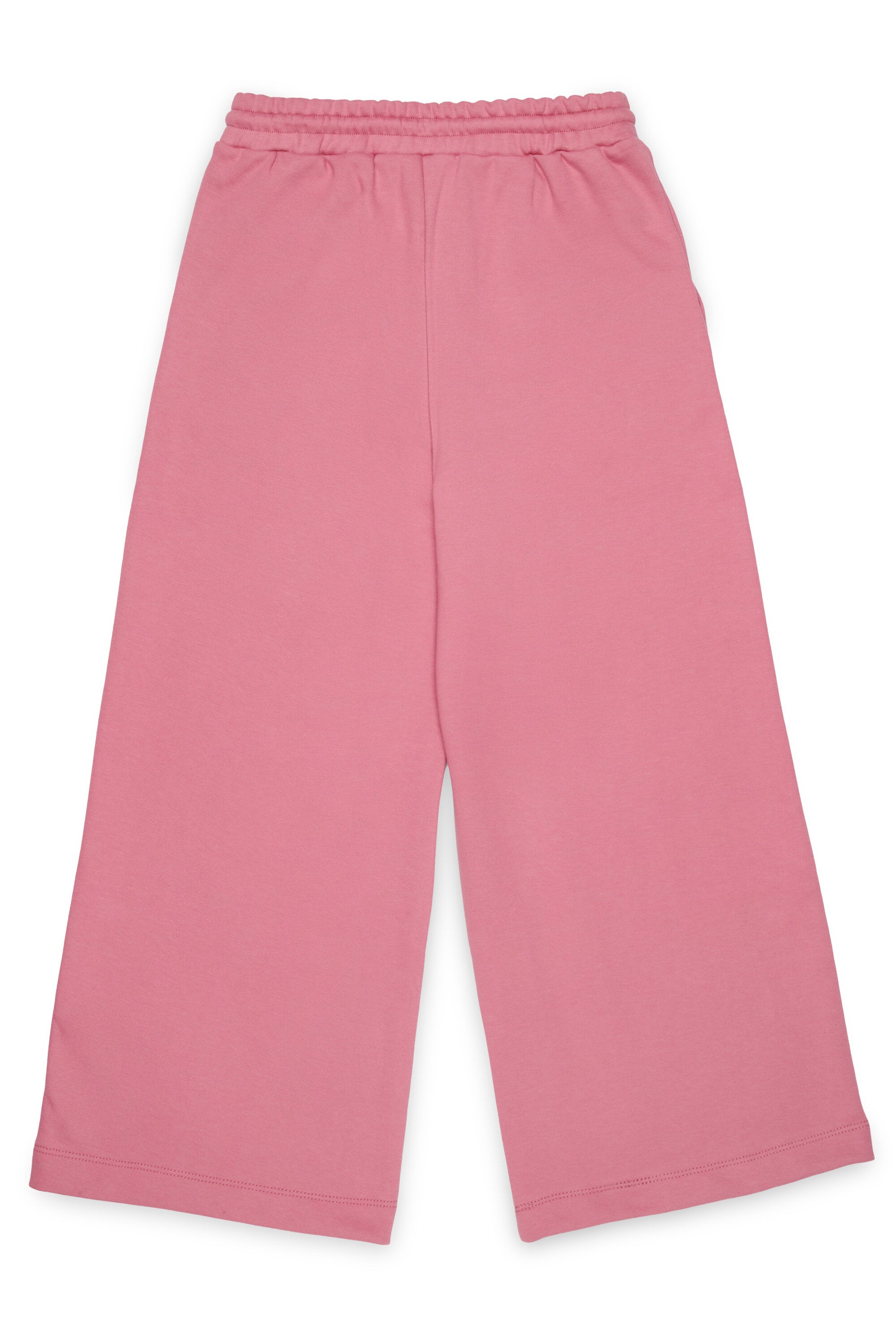 Pantalones con pernera ancha de felpa de marca