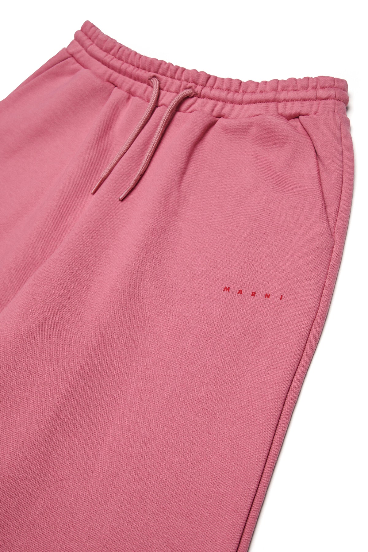 Pantalones con pernera ancha de felpa de marca