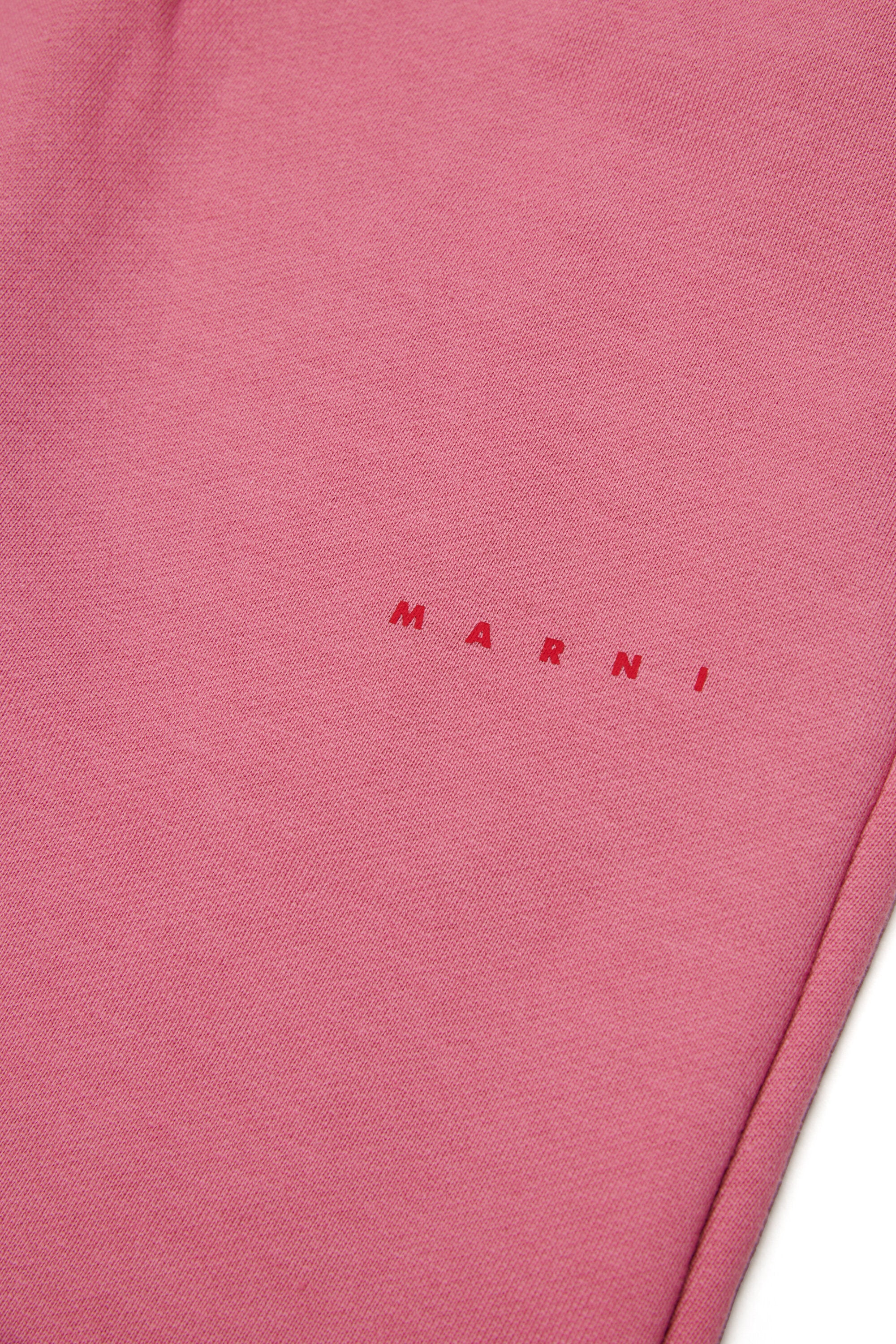 Pantalones con pernera ancha de felpa de marca