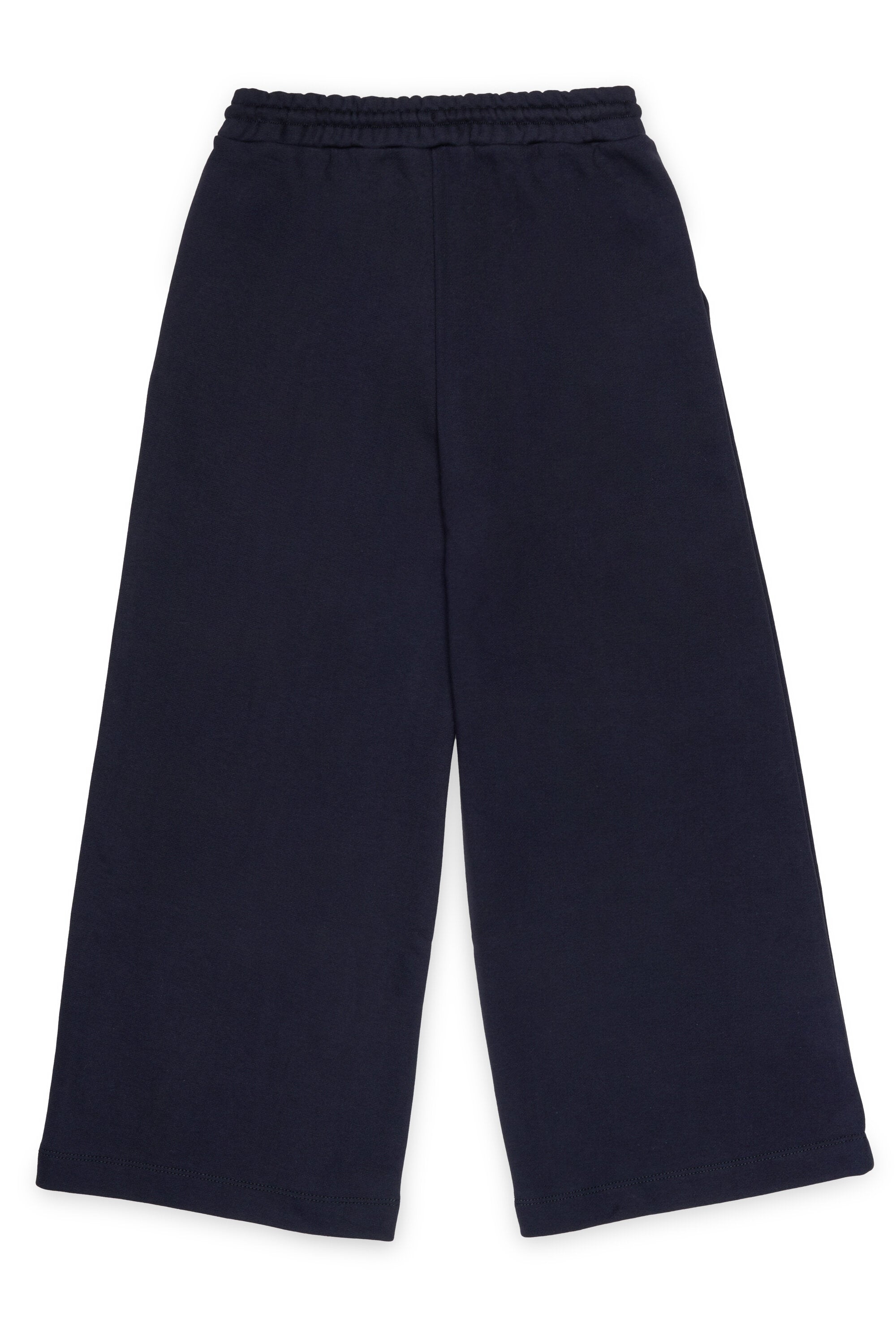 Pantalones con pernera ancha de felpa de marca