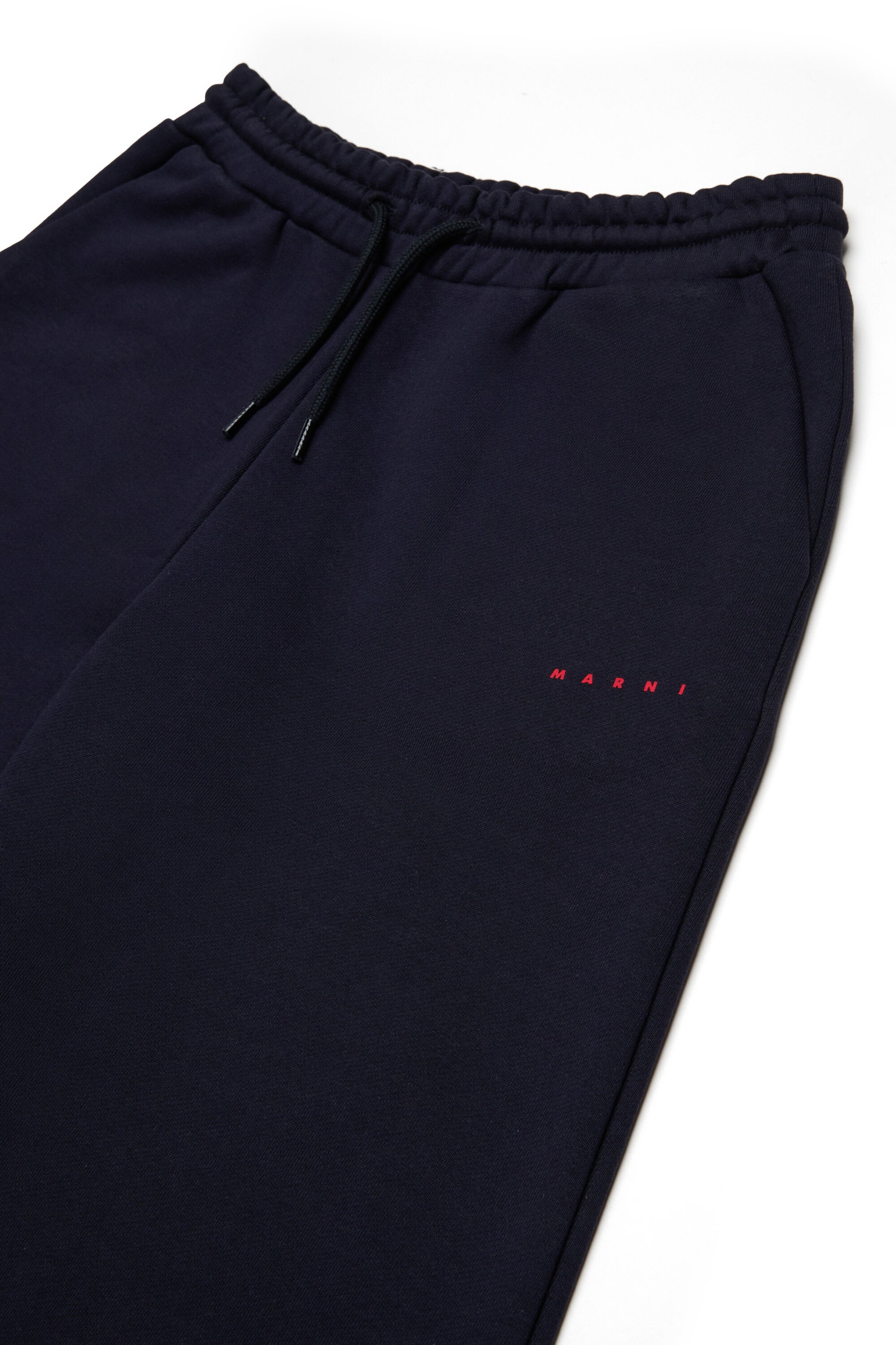 Pantalones con pernera ancha de felpa de marca