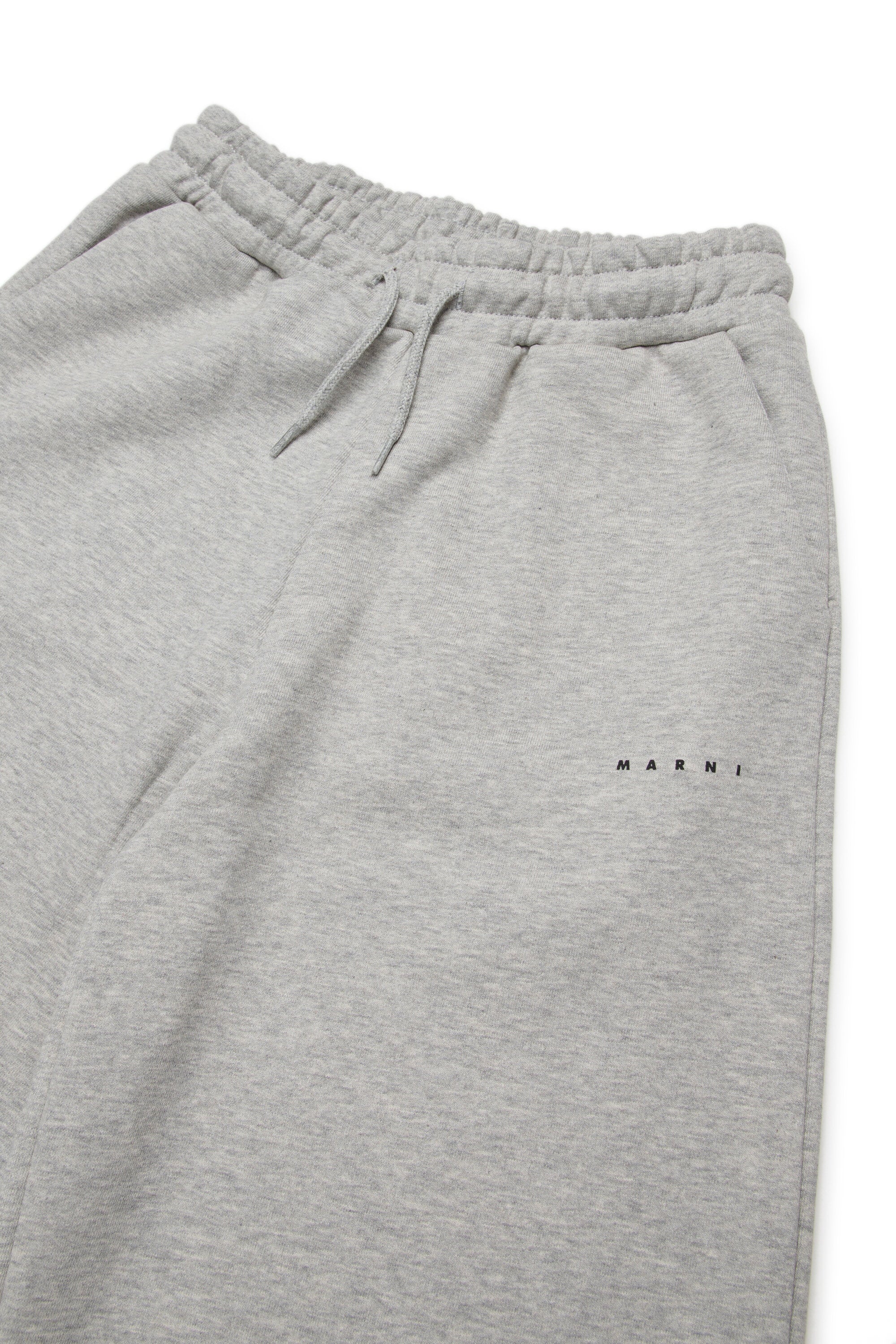 Pantalones con pernera ancha de felpa de marca