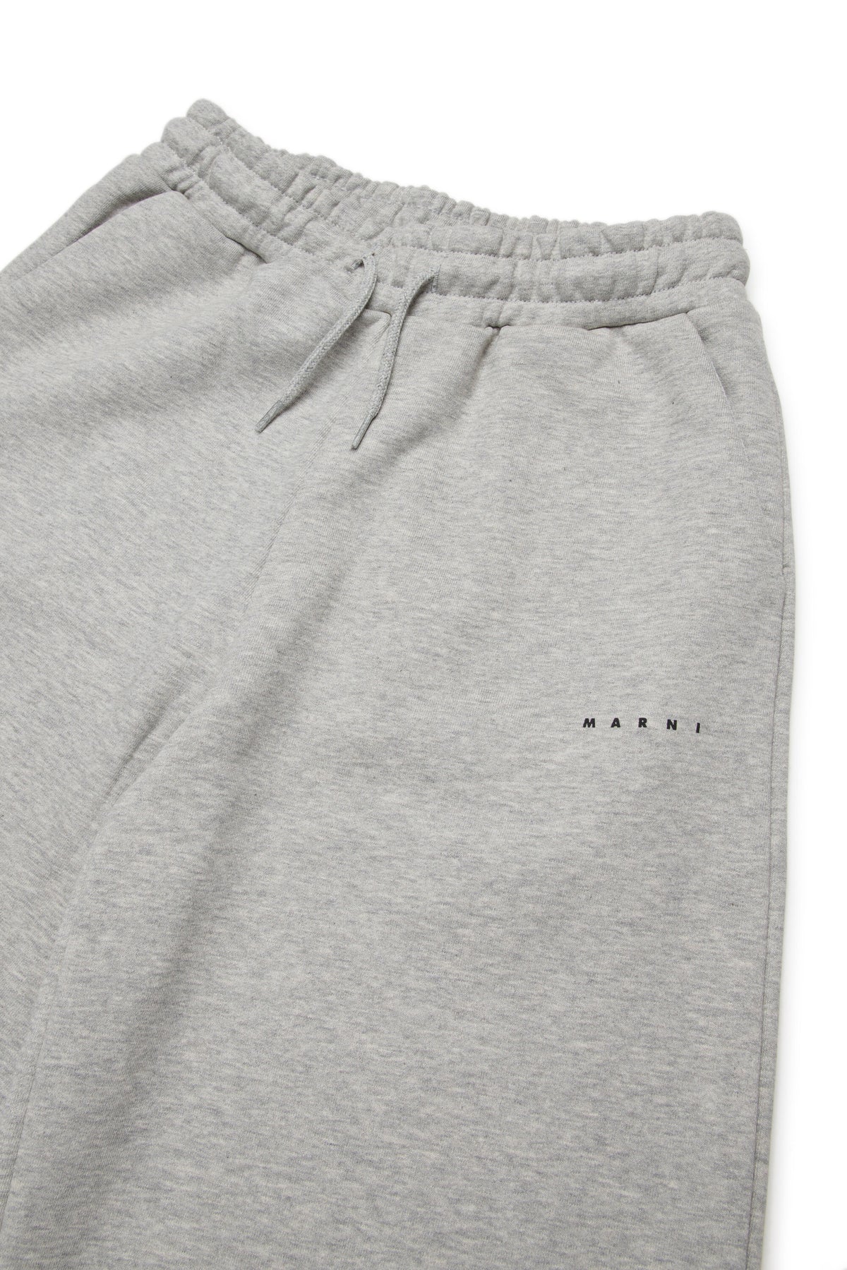 Pantalones con pernera ancha de felpa de marca