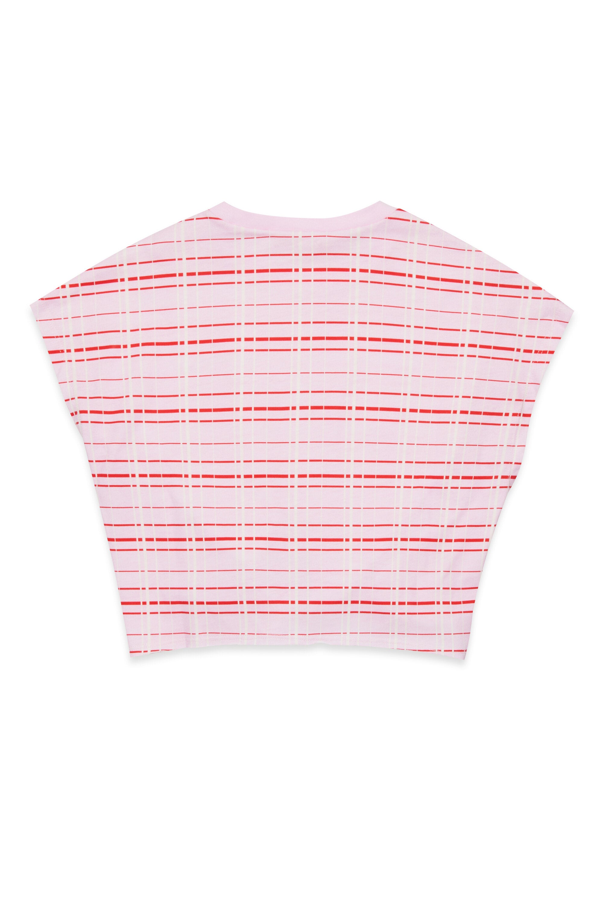 Camiseta con nudos allover Check