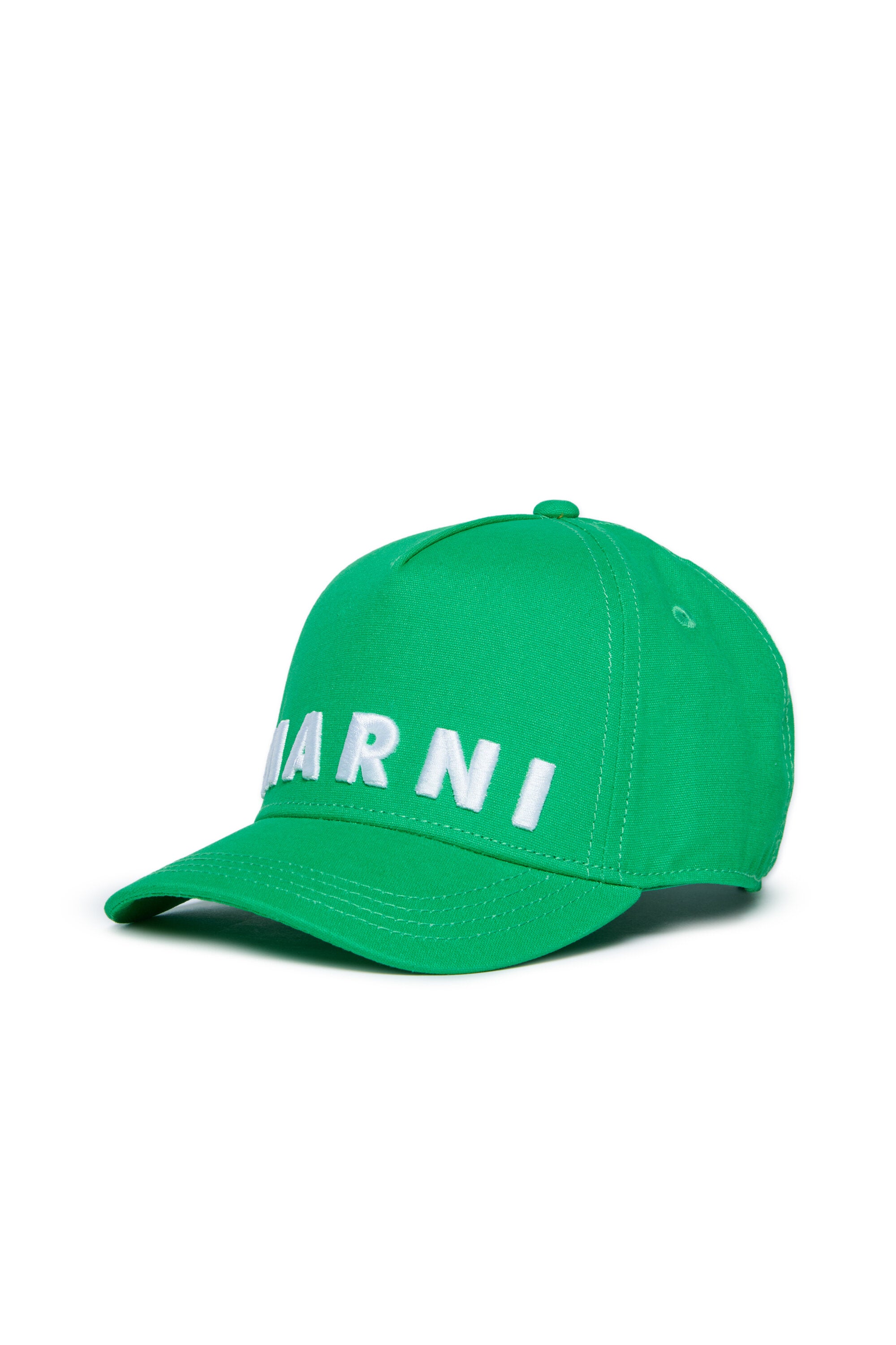 Gorra de béisbol de gabardina con marca