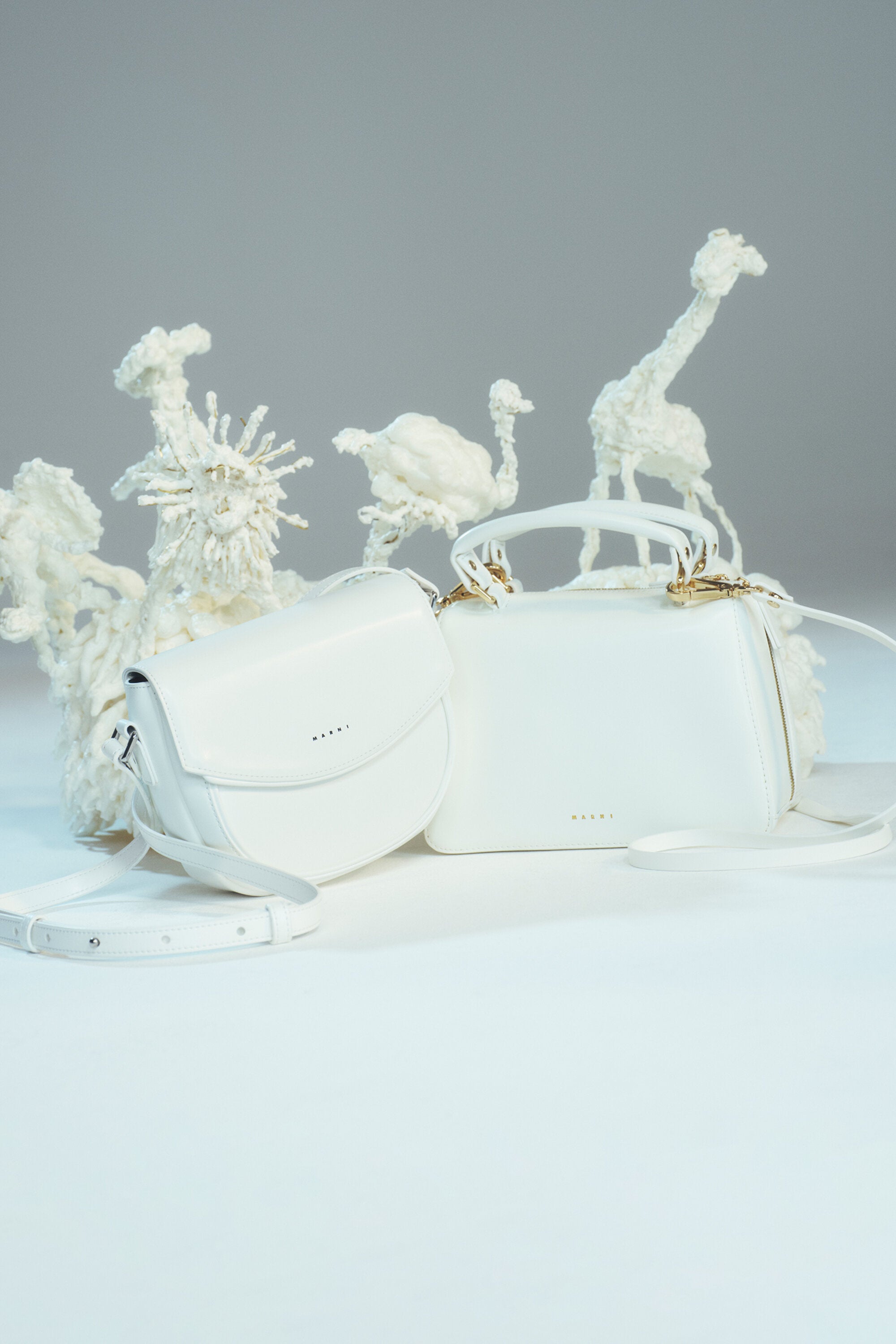 Smile Bag en tejido recubierto con bandolera