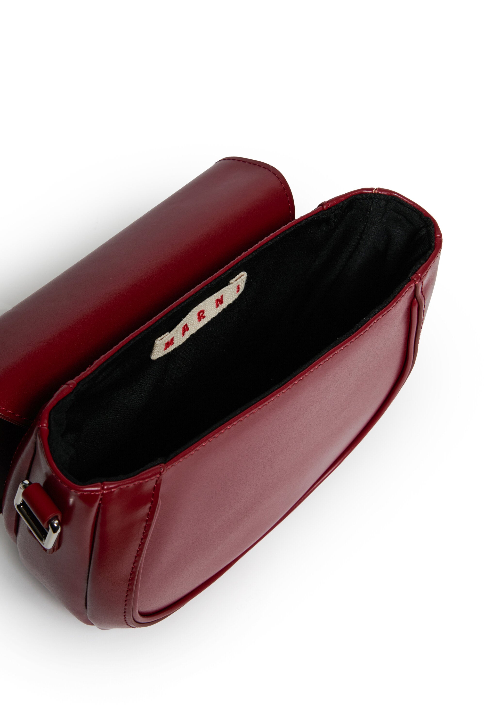 Smile Bag in coated fabric with shoulder strap