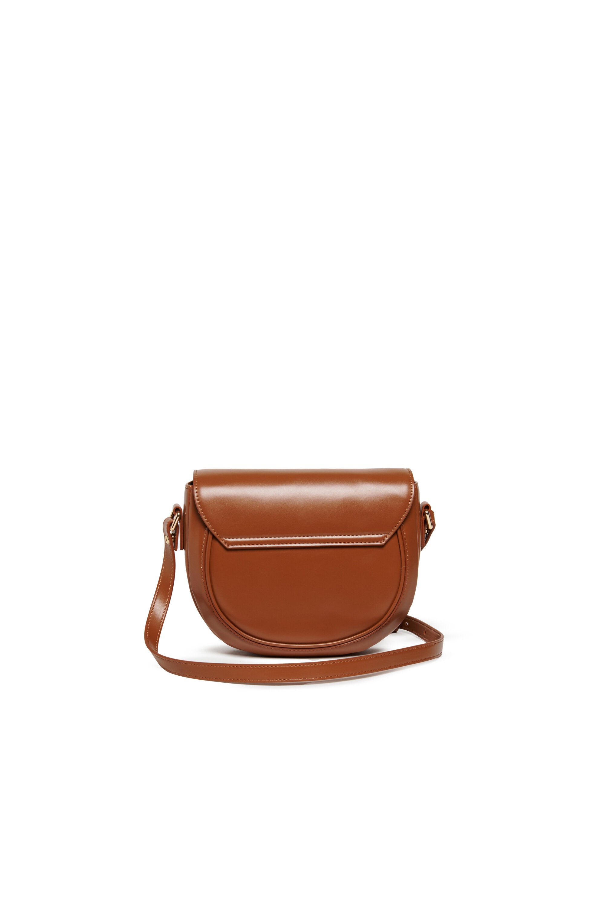 Smile Bag in coated fabric with shoulder strap