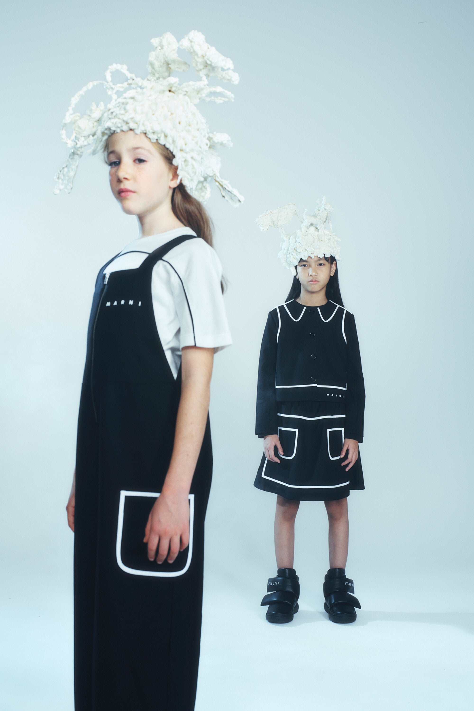 Peto de franela con detalles en contraste