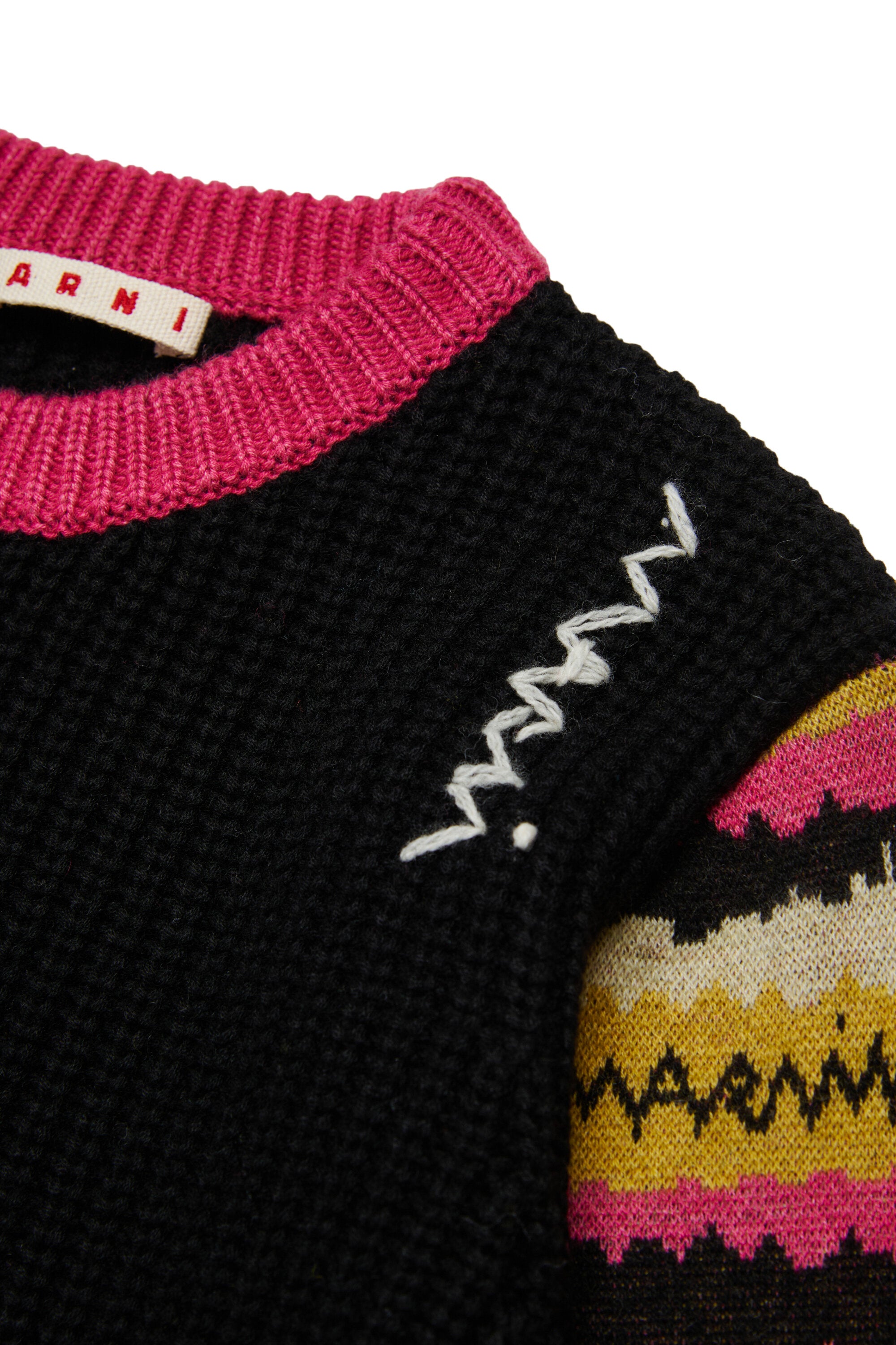 Minivestido de lana con mangas de fantasía Rock Doll