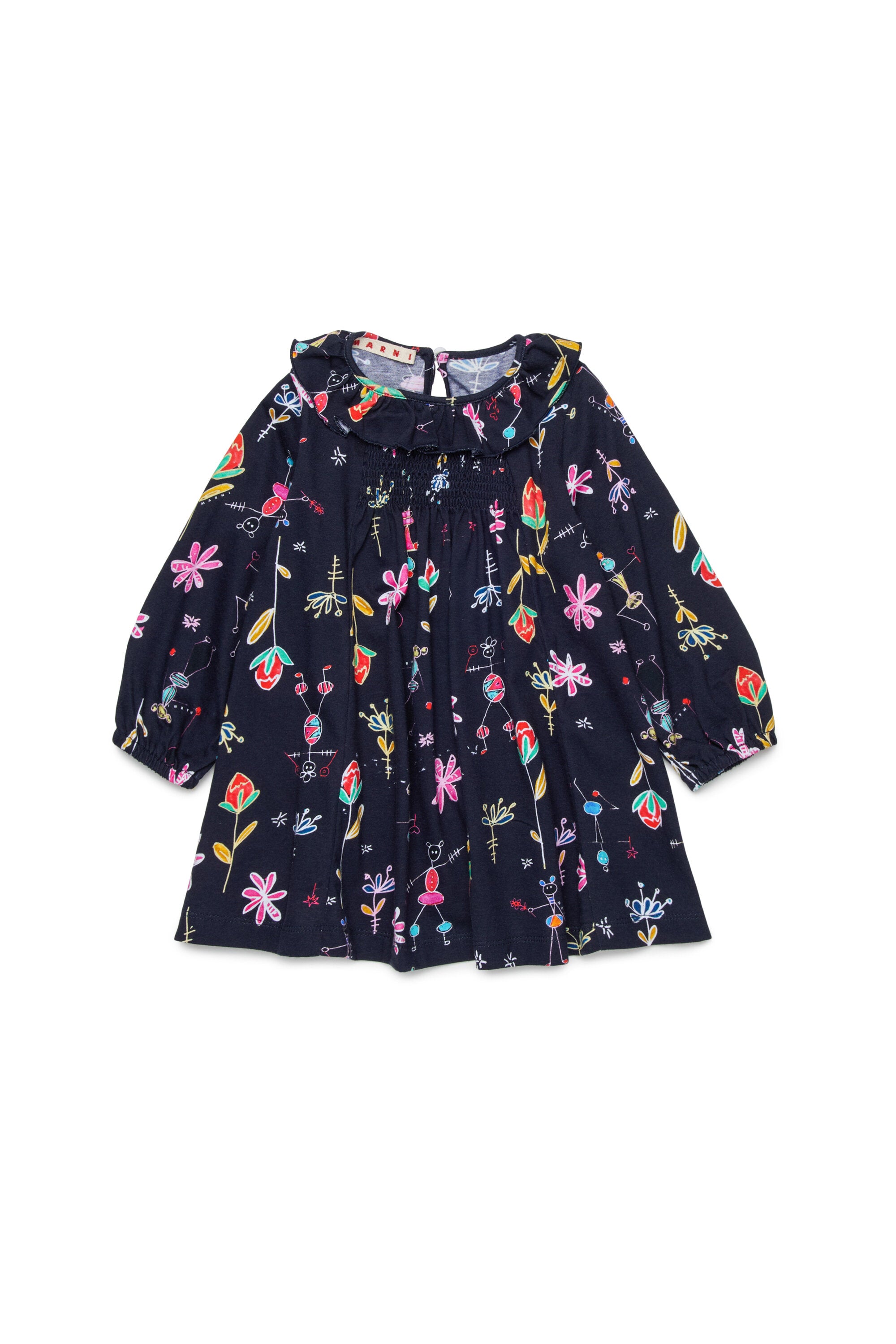 Vestido corto Nutcracker de jersey allover