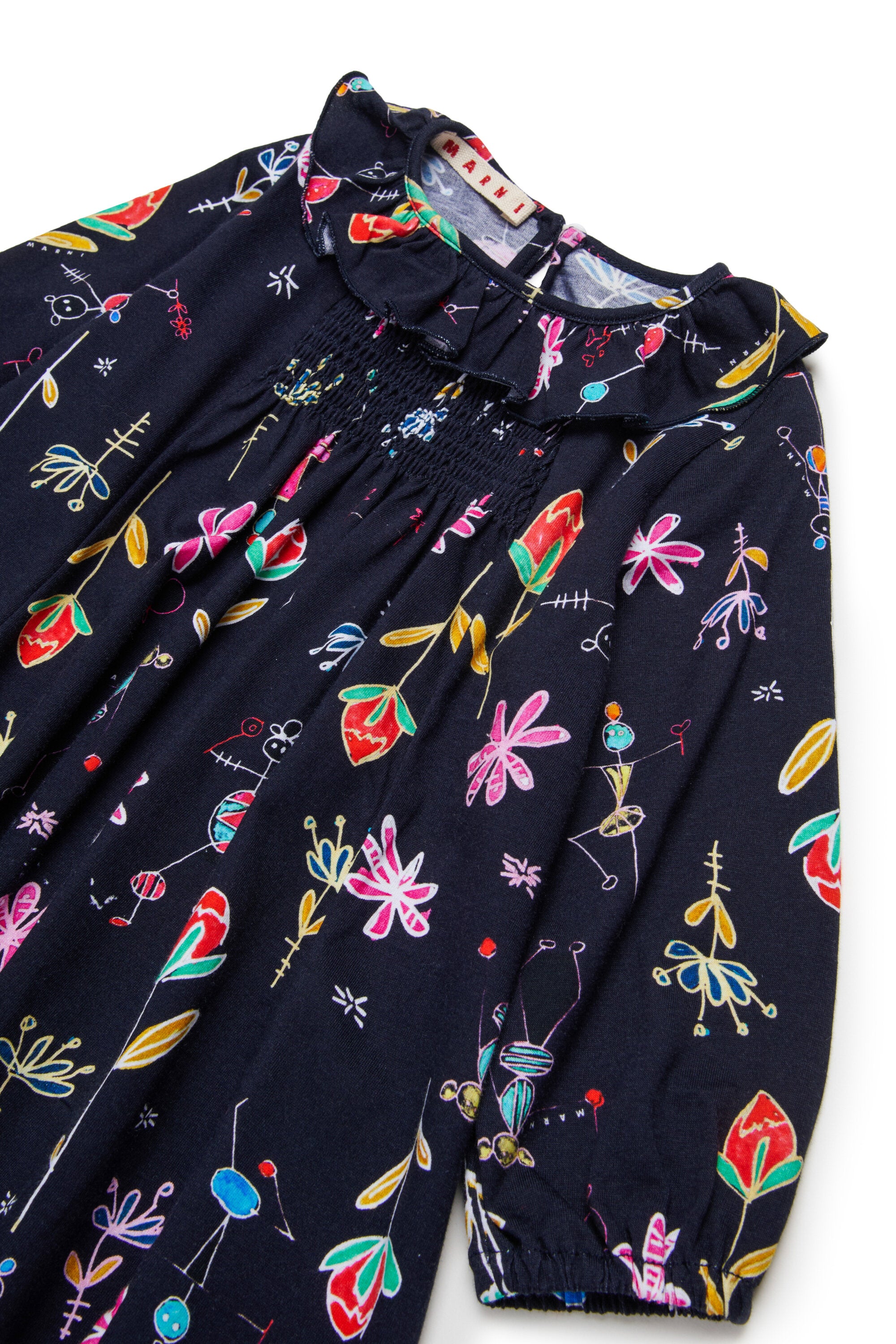 Vestido corto Nutcracker de jersey allover