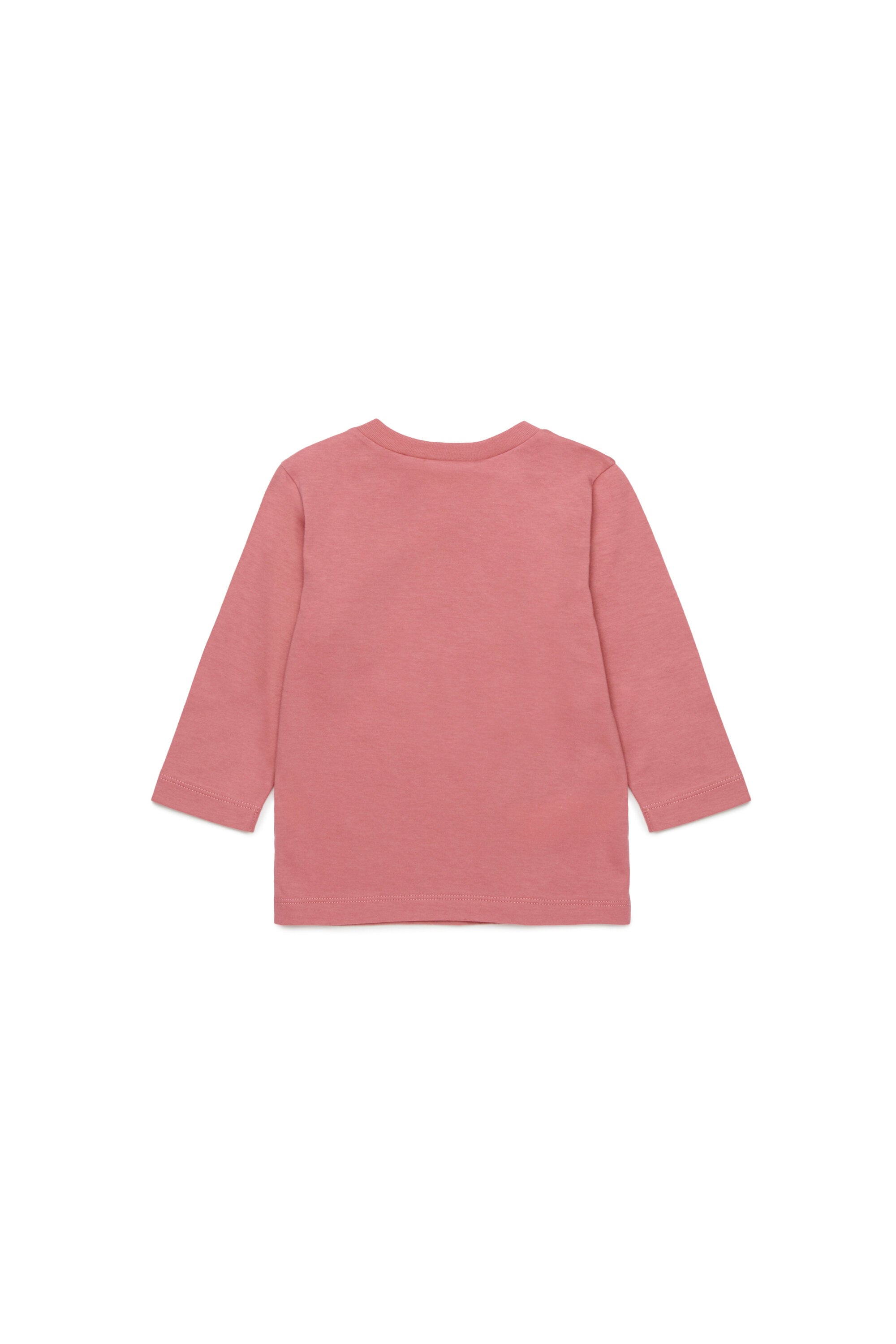 Camiseta de manga larga de jersey con logotipo