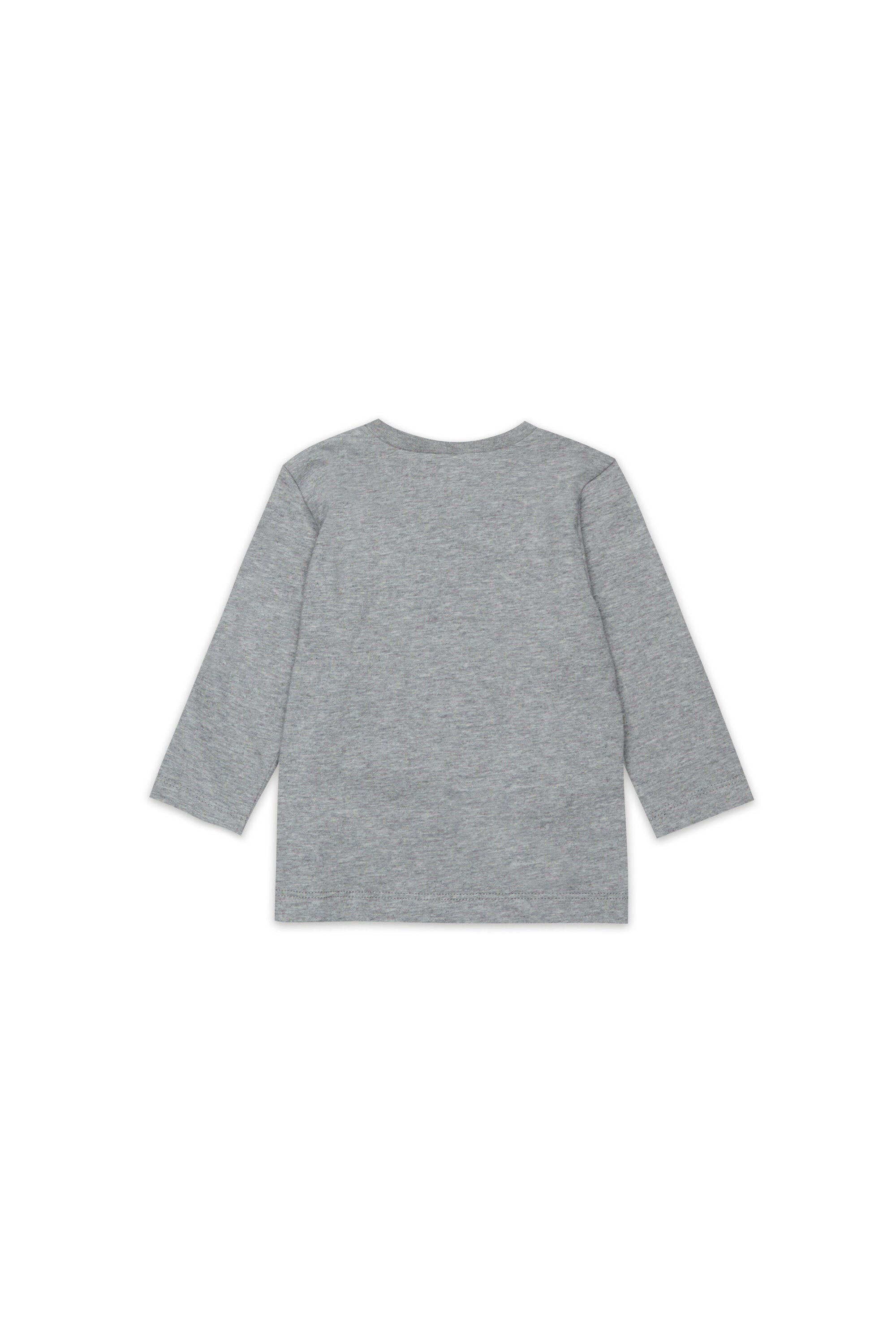 Camiseta de manga larga de jersey con logotipo