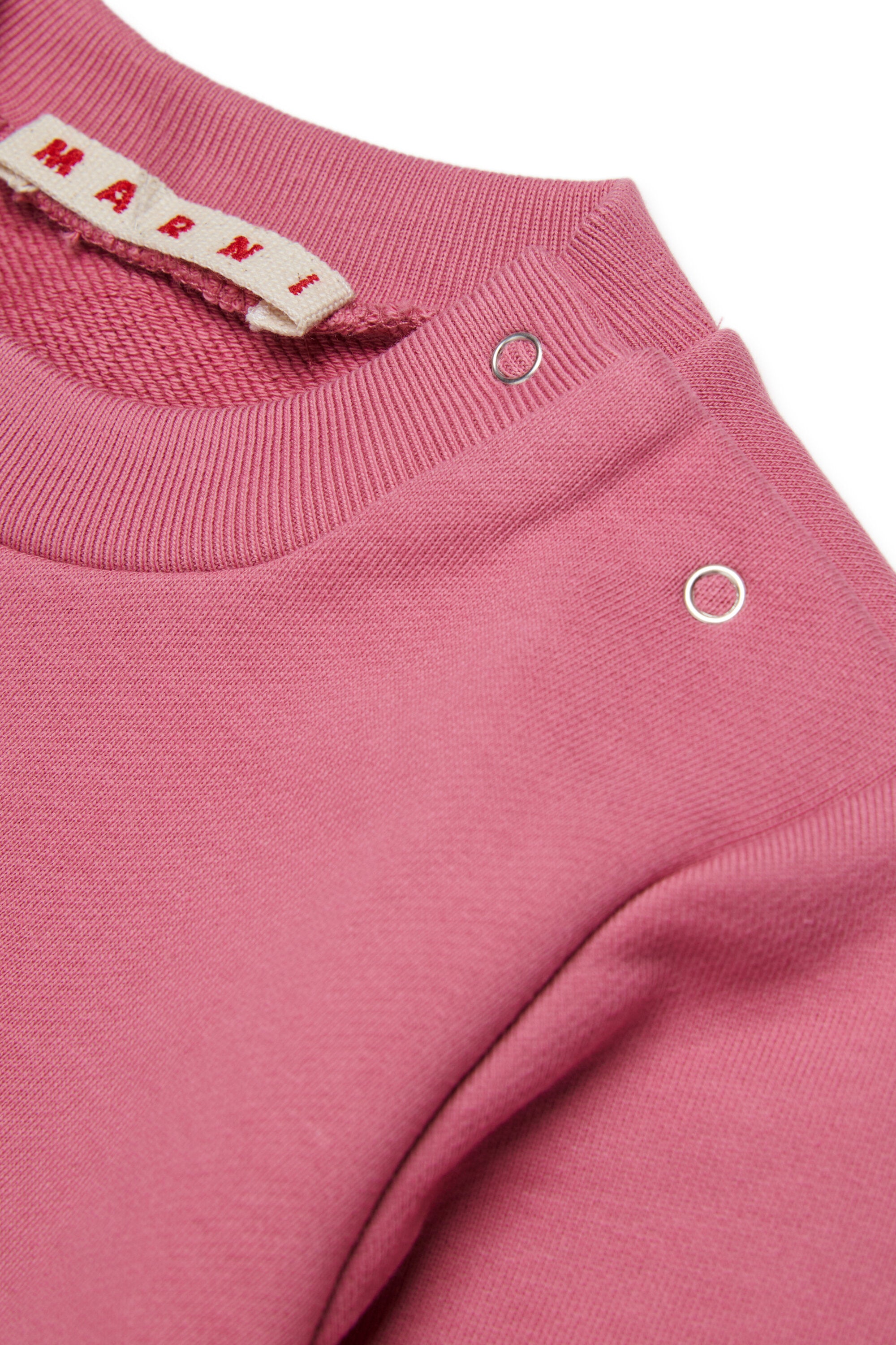 Sudadera de cuello redondo con logo Marni