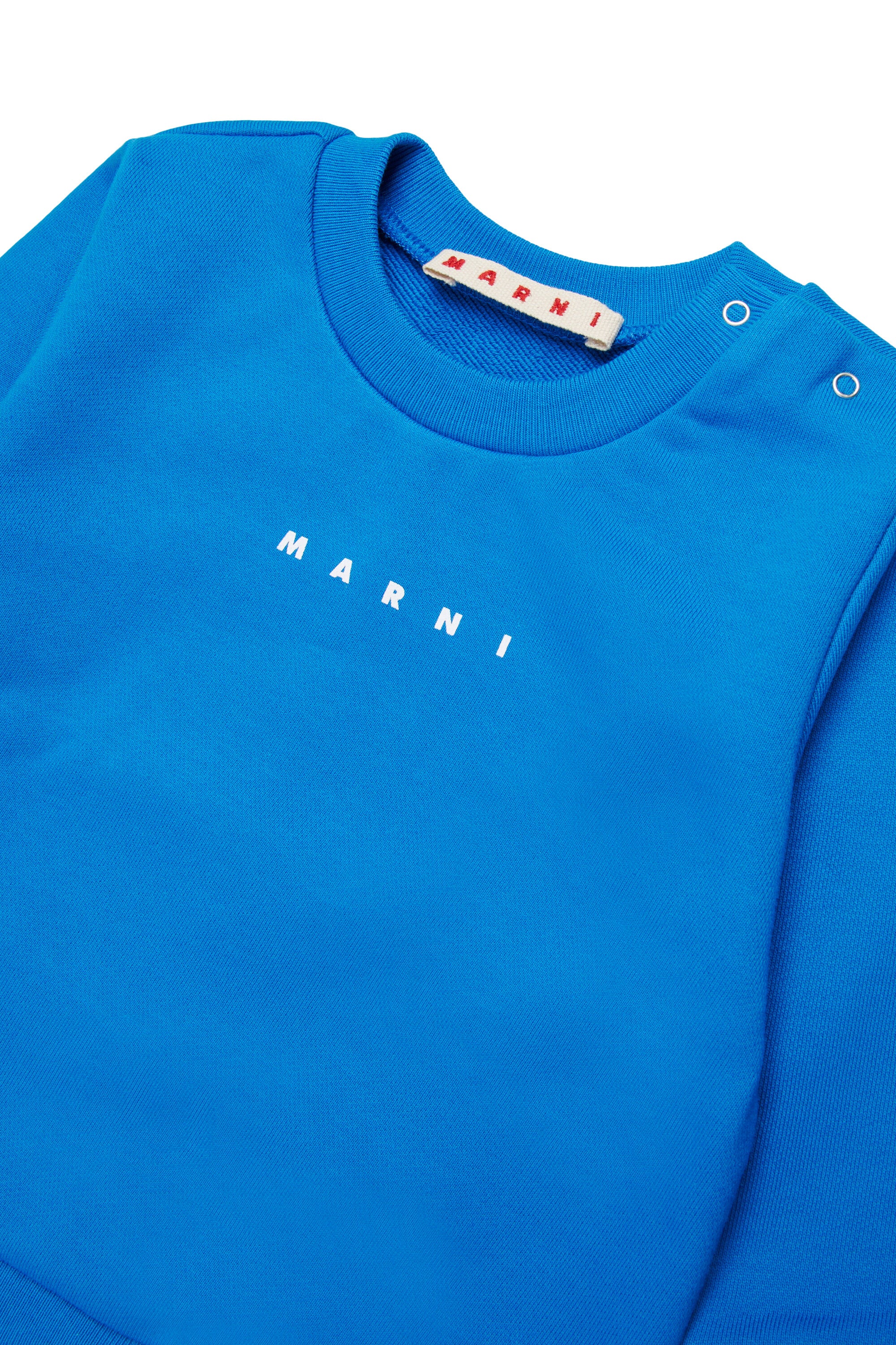 Sudadera de cuello redondo con logo Marni