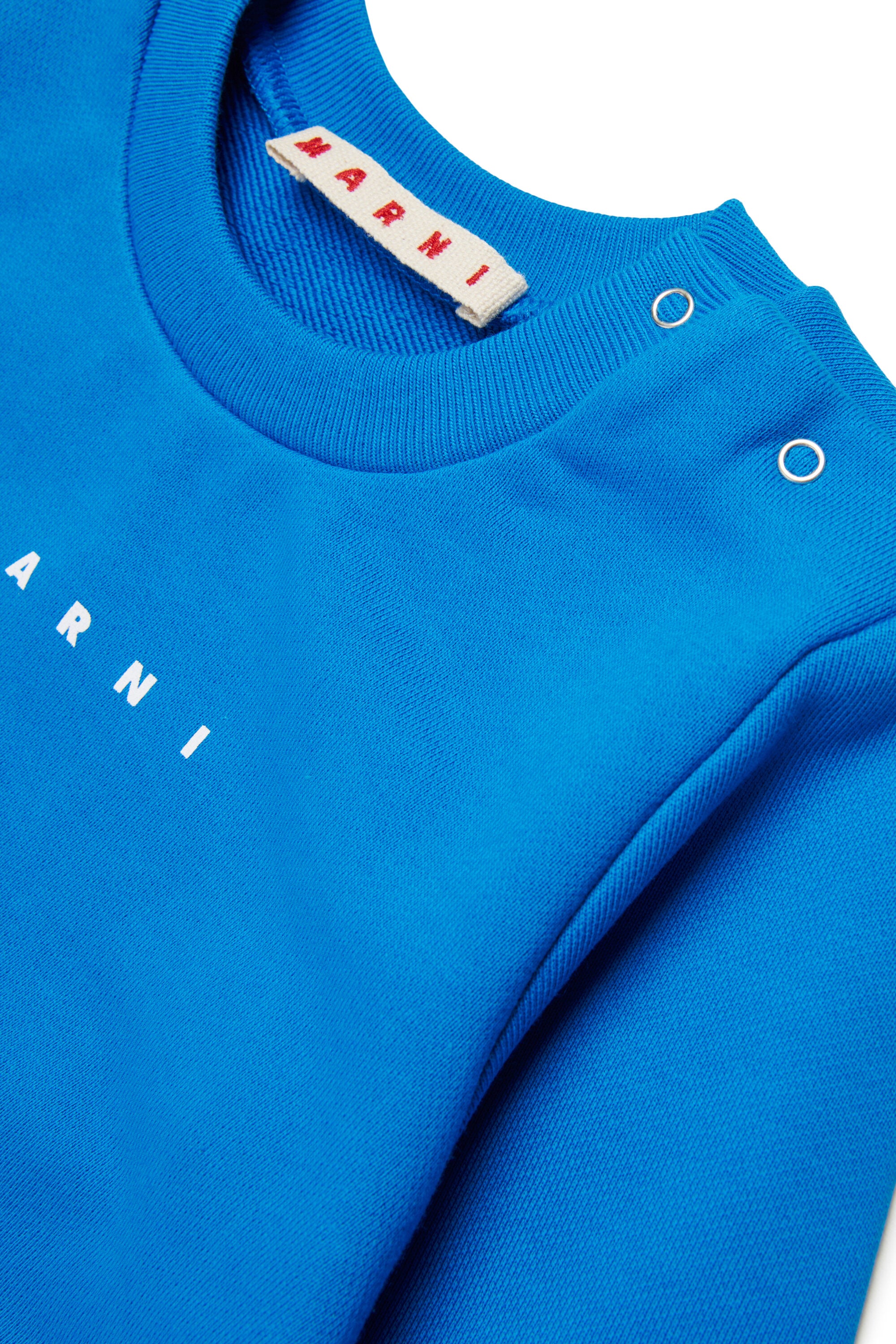 Sudadera de cuello redondo con logo Marni