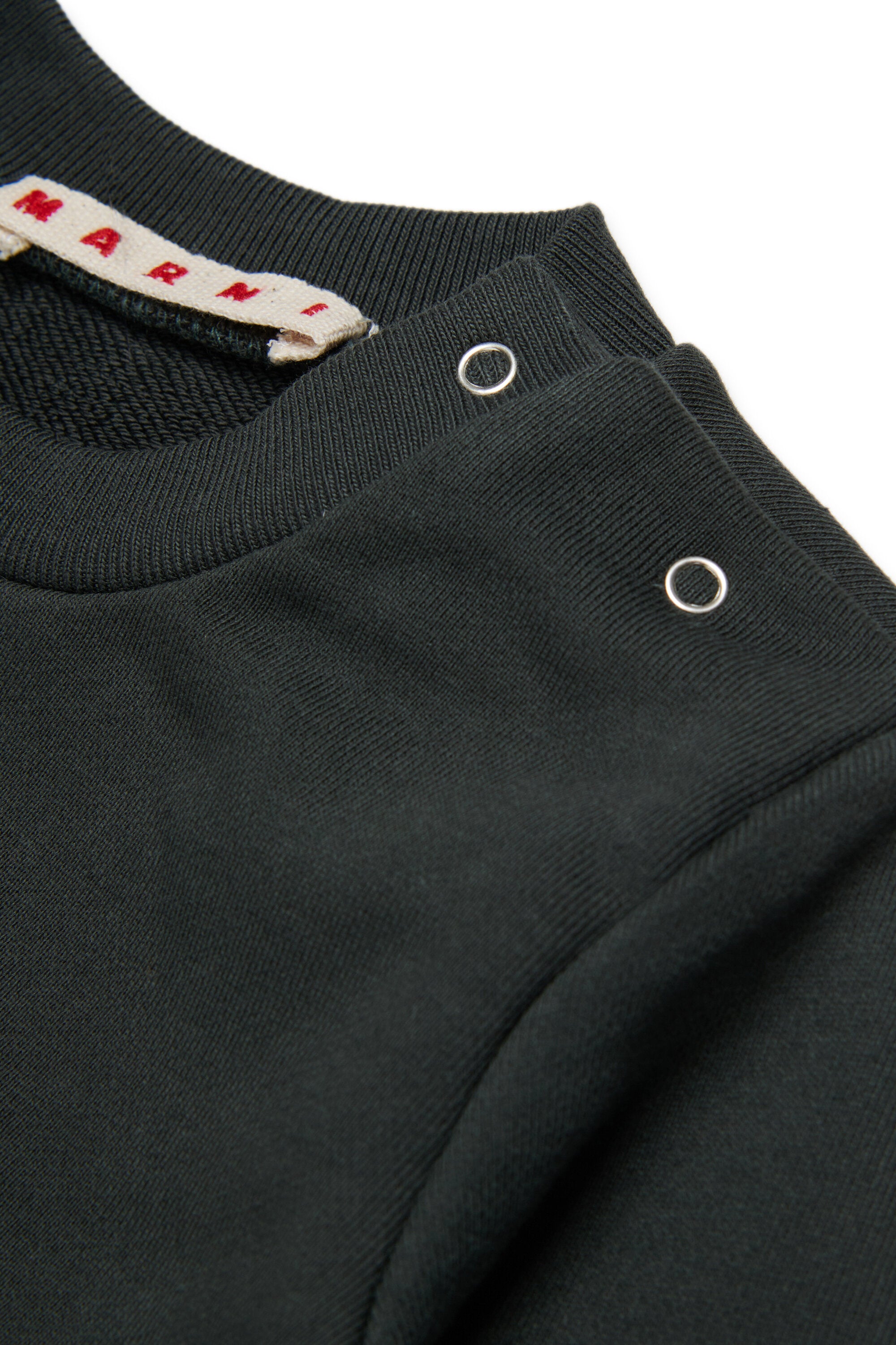 Sudadera de cuello redondo con logo Marni