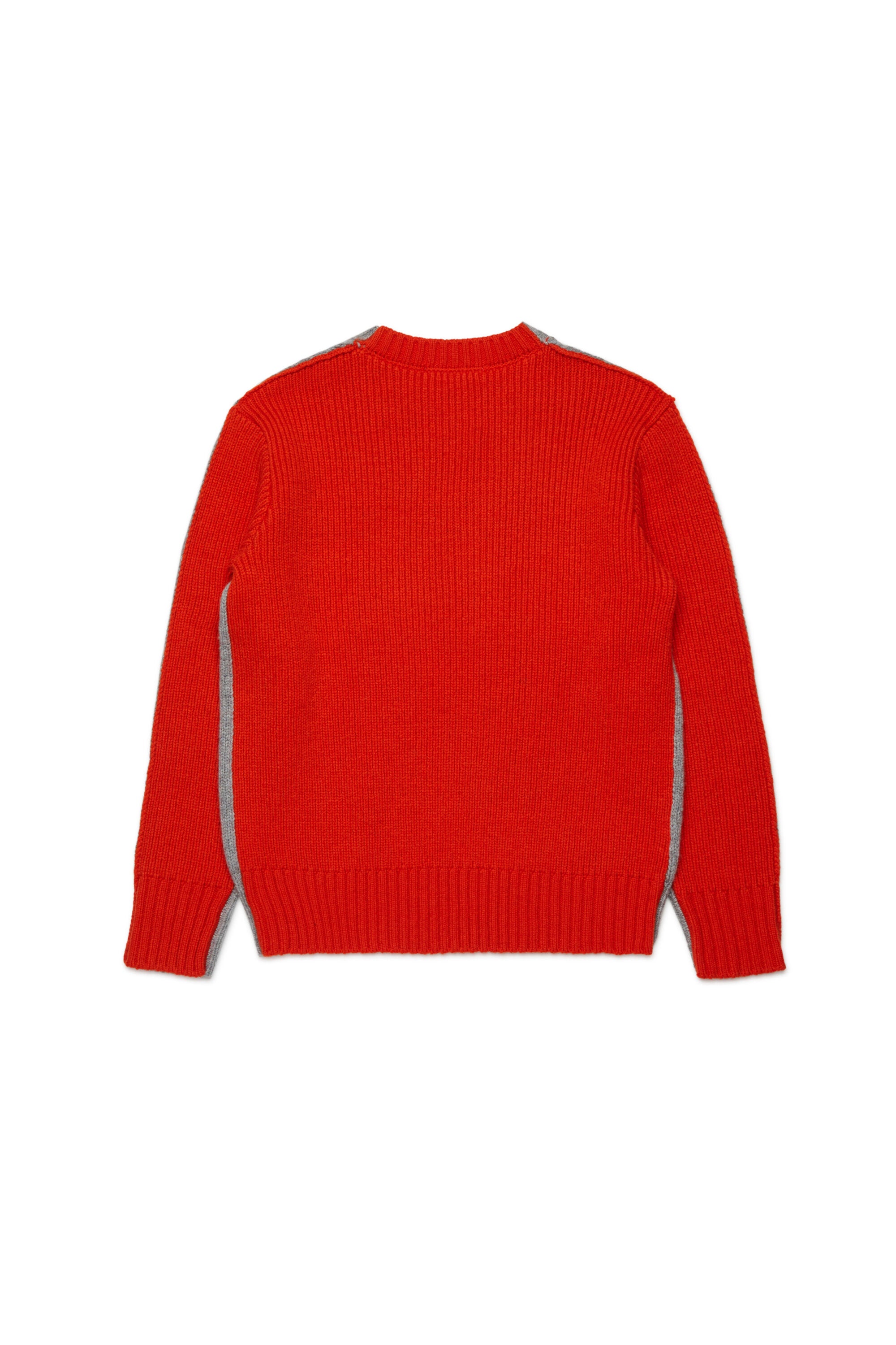 Colorblock wool blend pullover