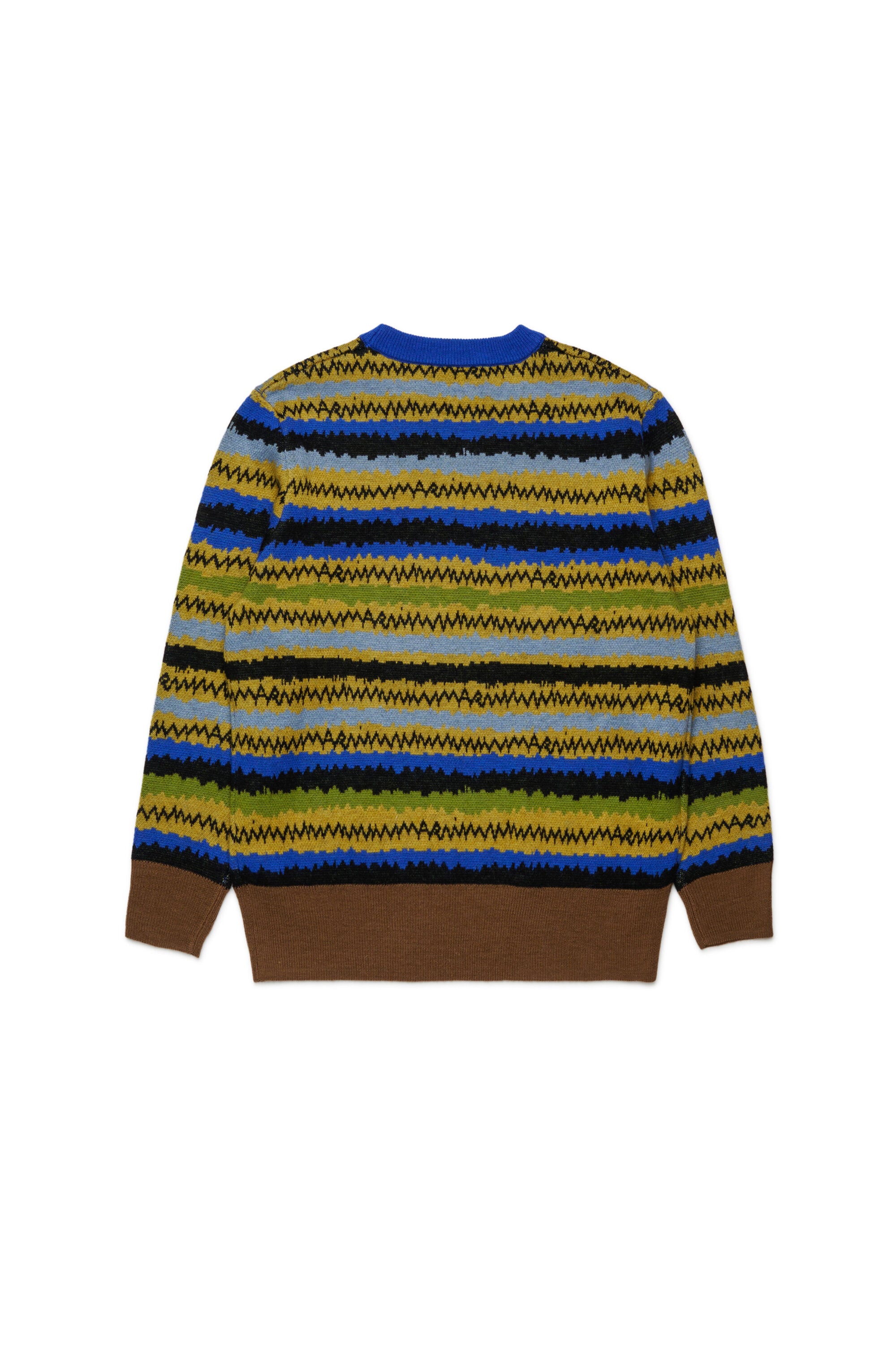 Rock Doll allover wool-blend pullover