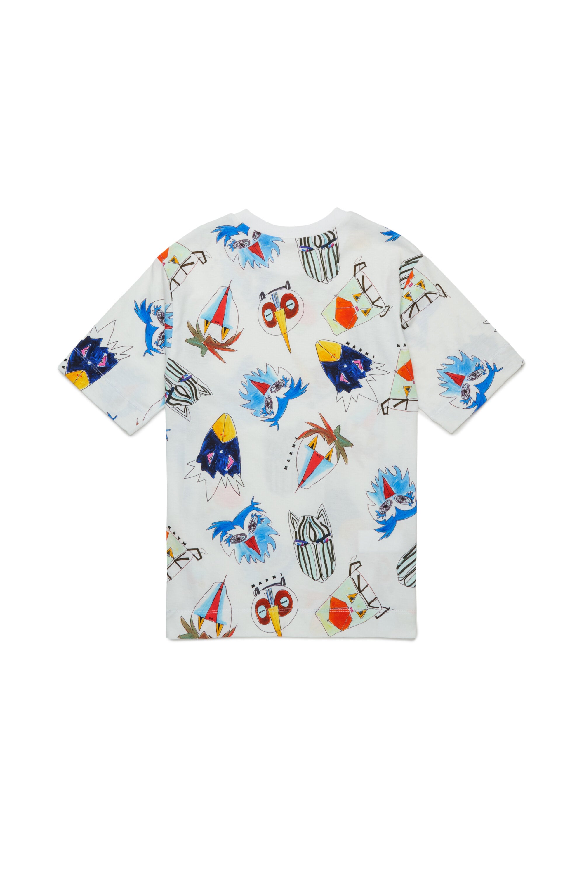 Camiseta de jersey con gráficos Jungle por toda la prenda