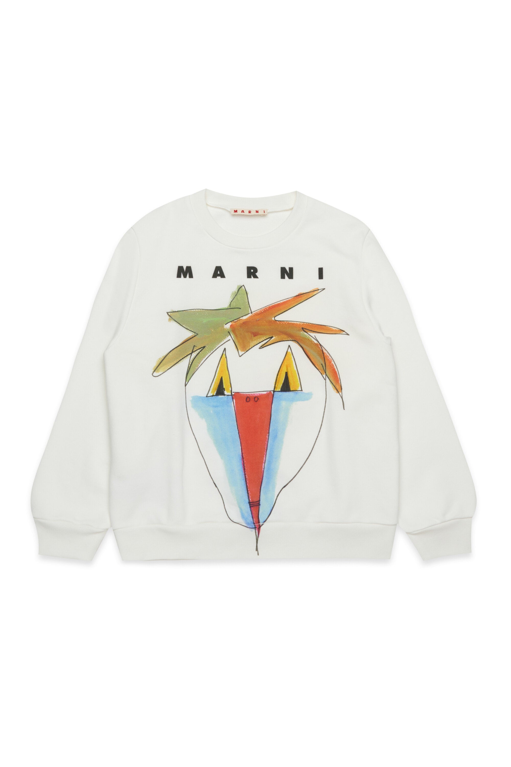 Crew-neck sweatshirt with Jungle graphics