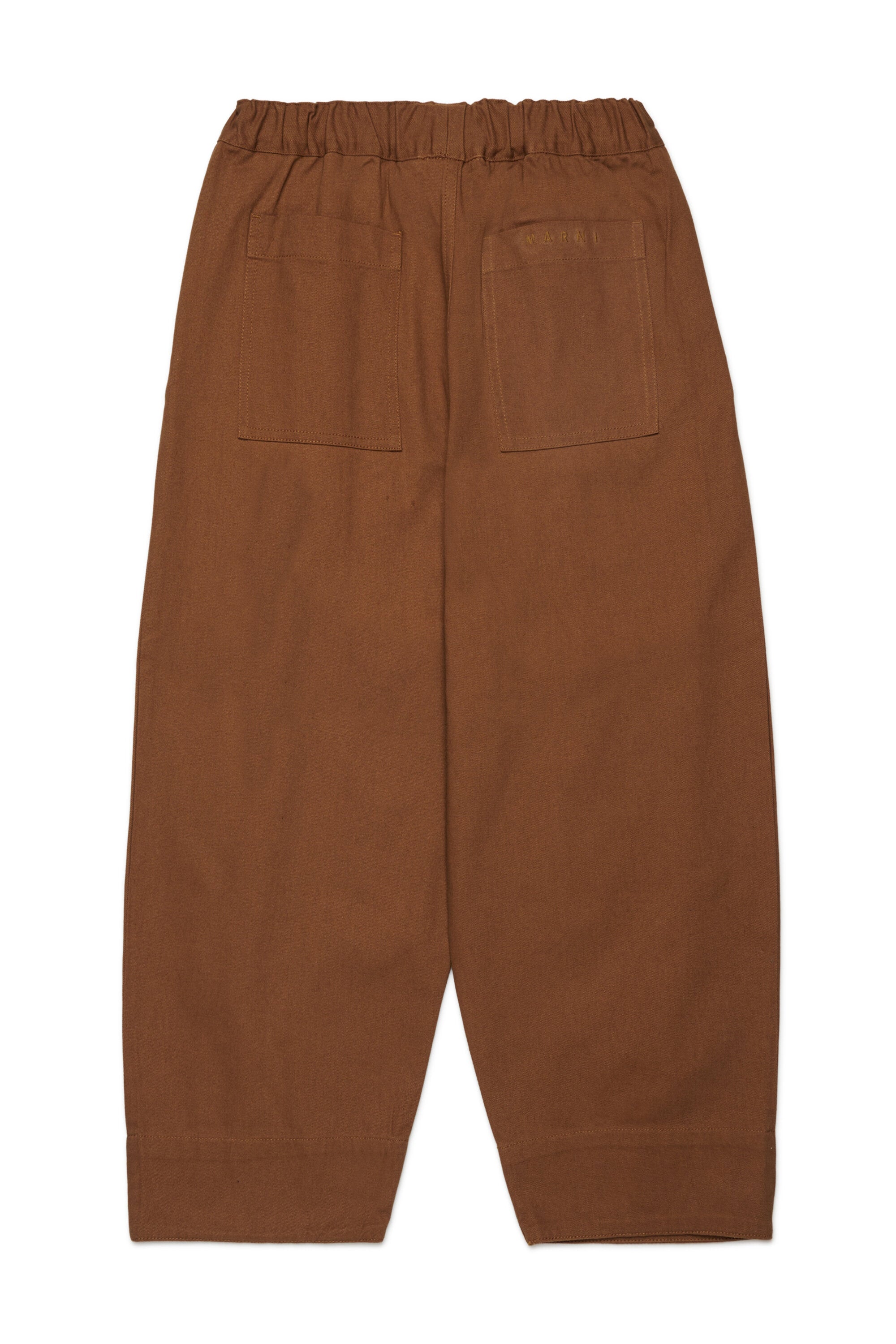 Gabardine balloon pants