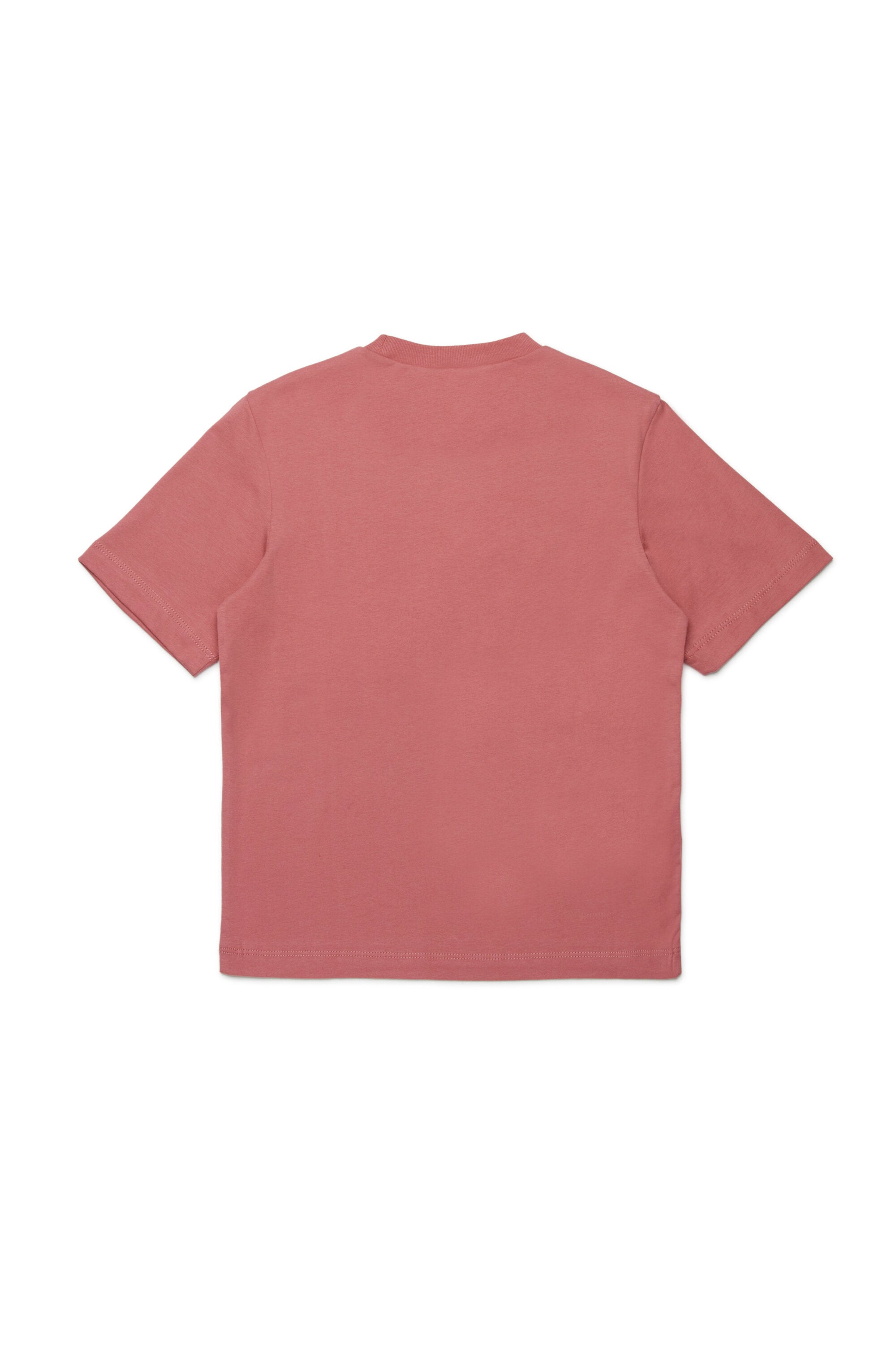 Camiseta de jersey con parches florales