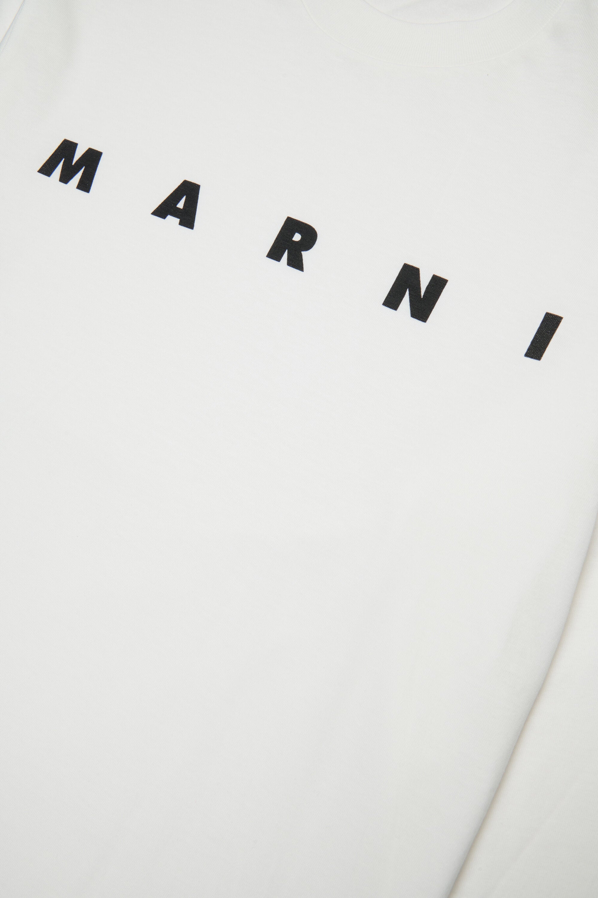 ¡Camiseta de manga larga de jersey con logotipo MARNI!