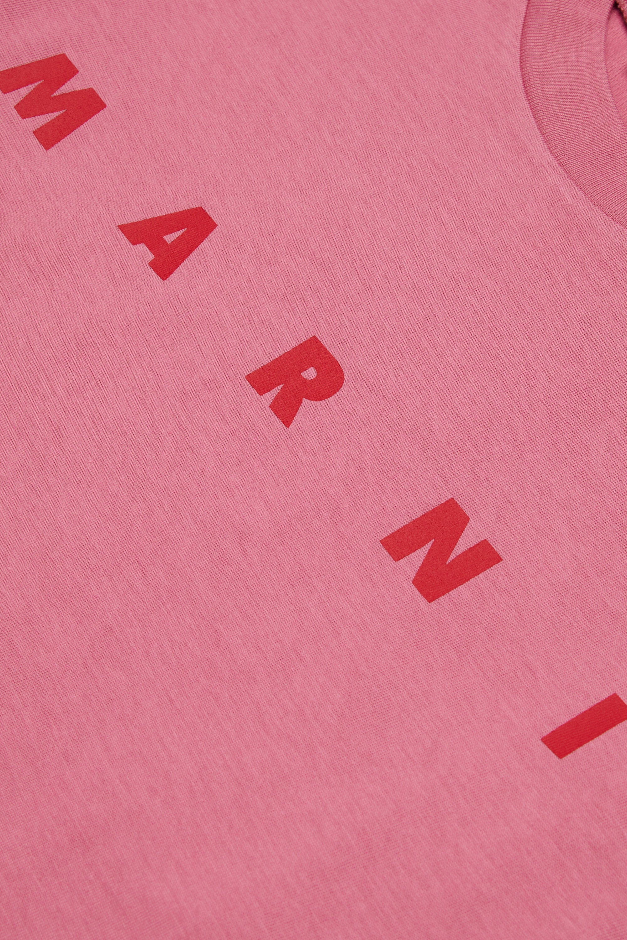 Camiseta de manga larga de jersey con logotipo Marni