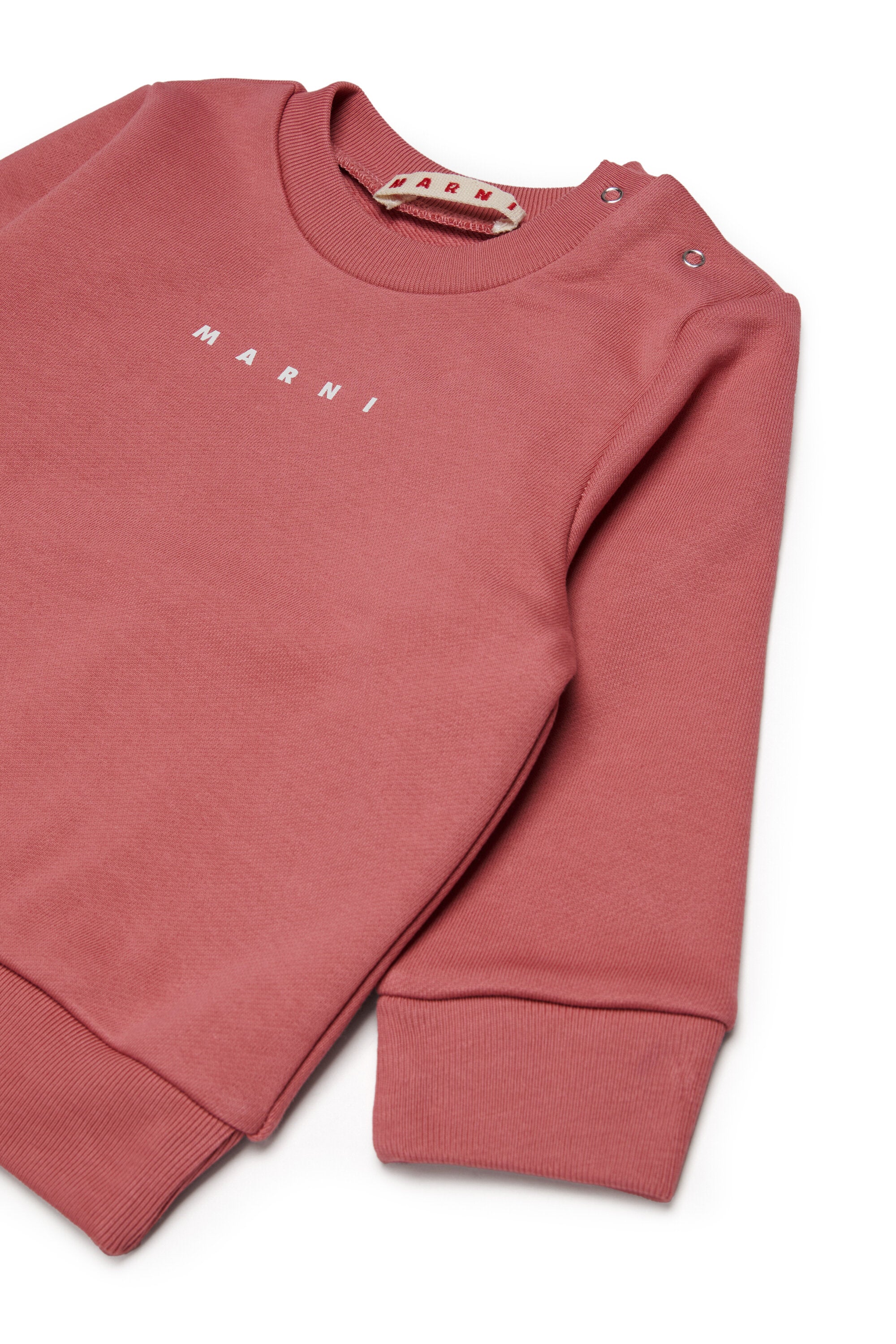 Fleece tracksuit set with institutional logo