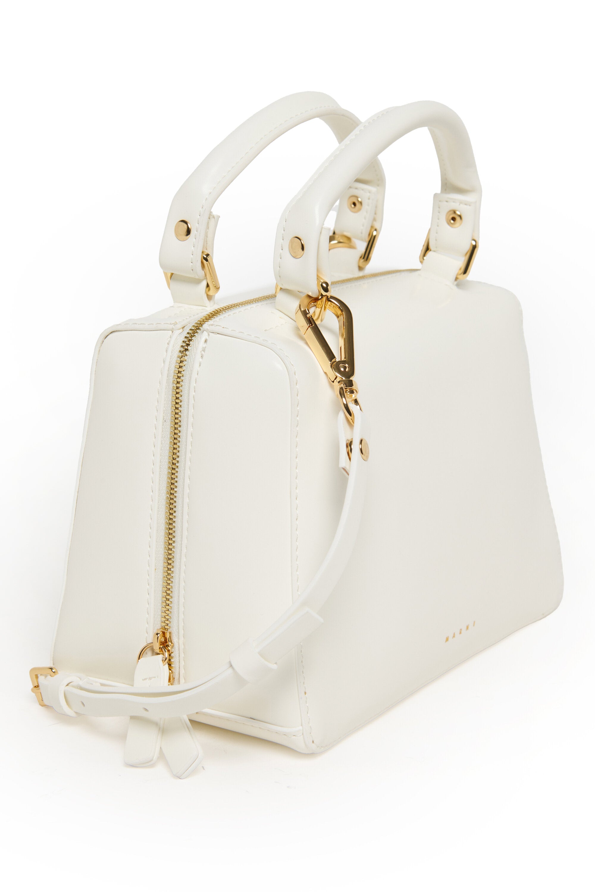 School Bag de tela recubierta con bandolera