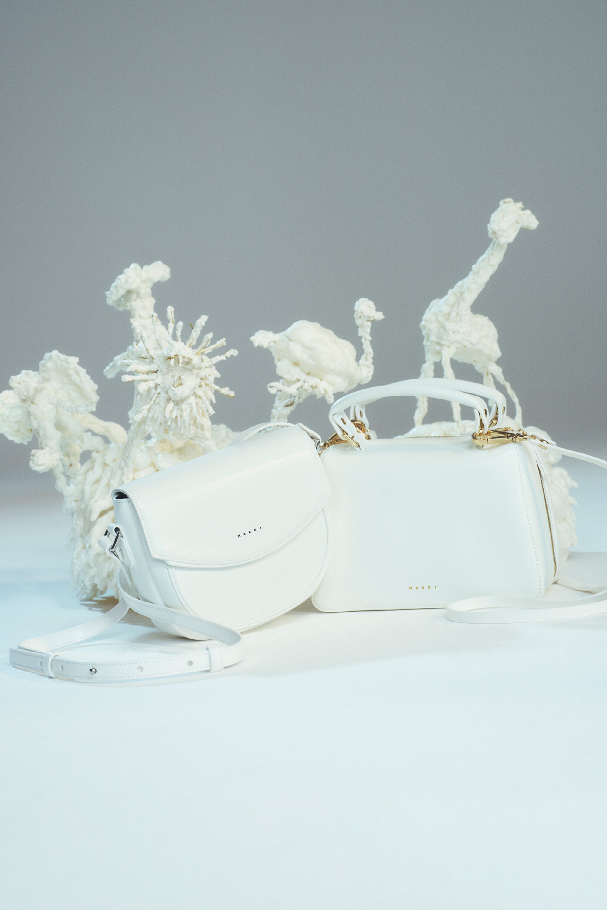 School Bag de tela recubierta con bandolera