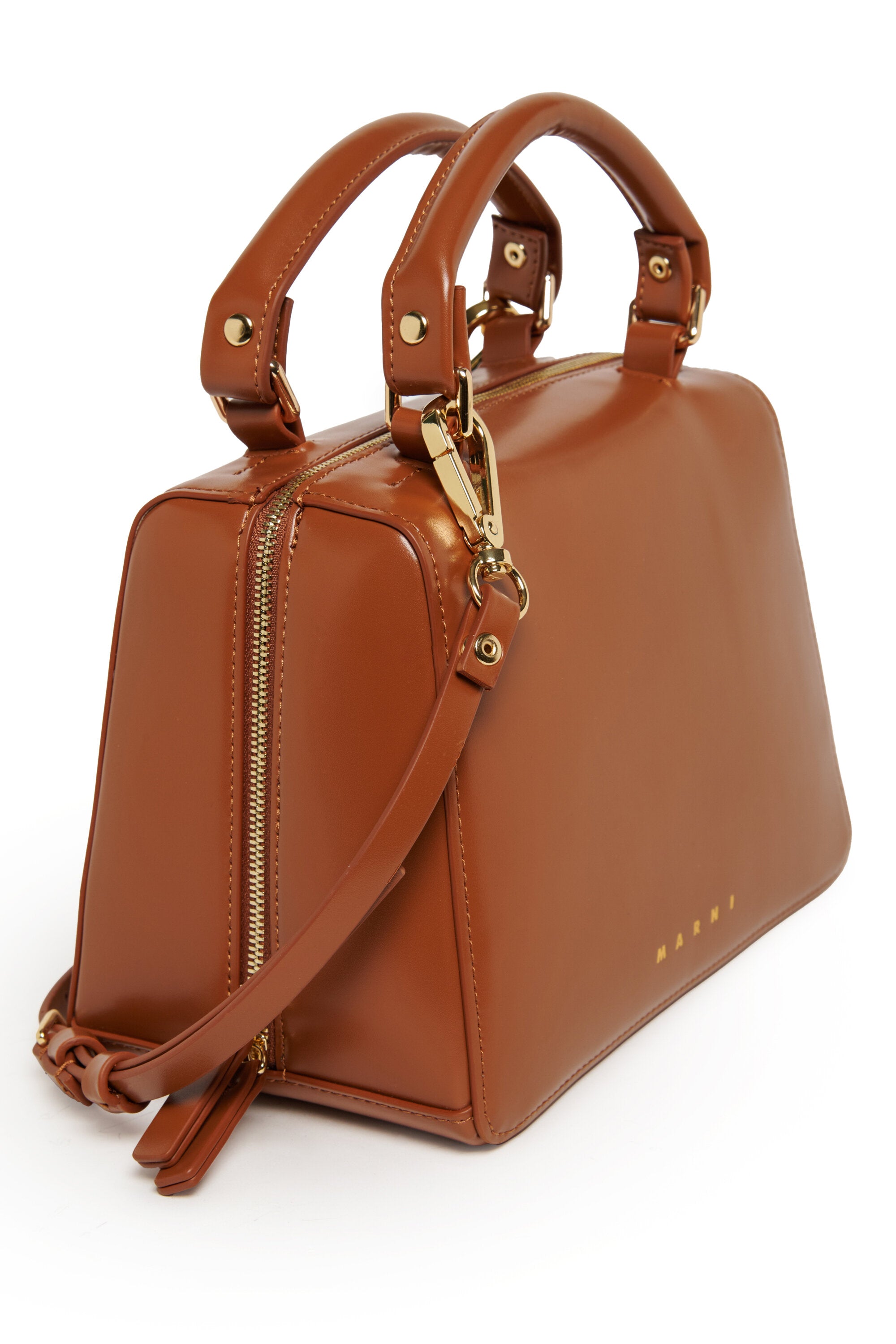 School Bag de tela recubierta con bandolera