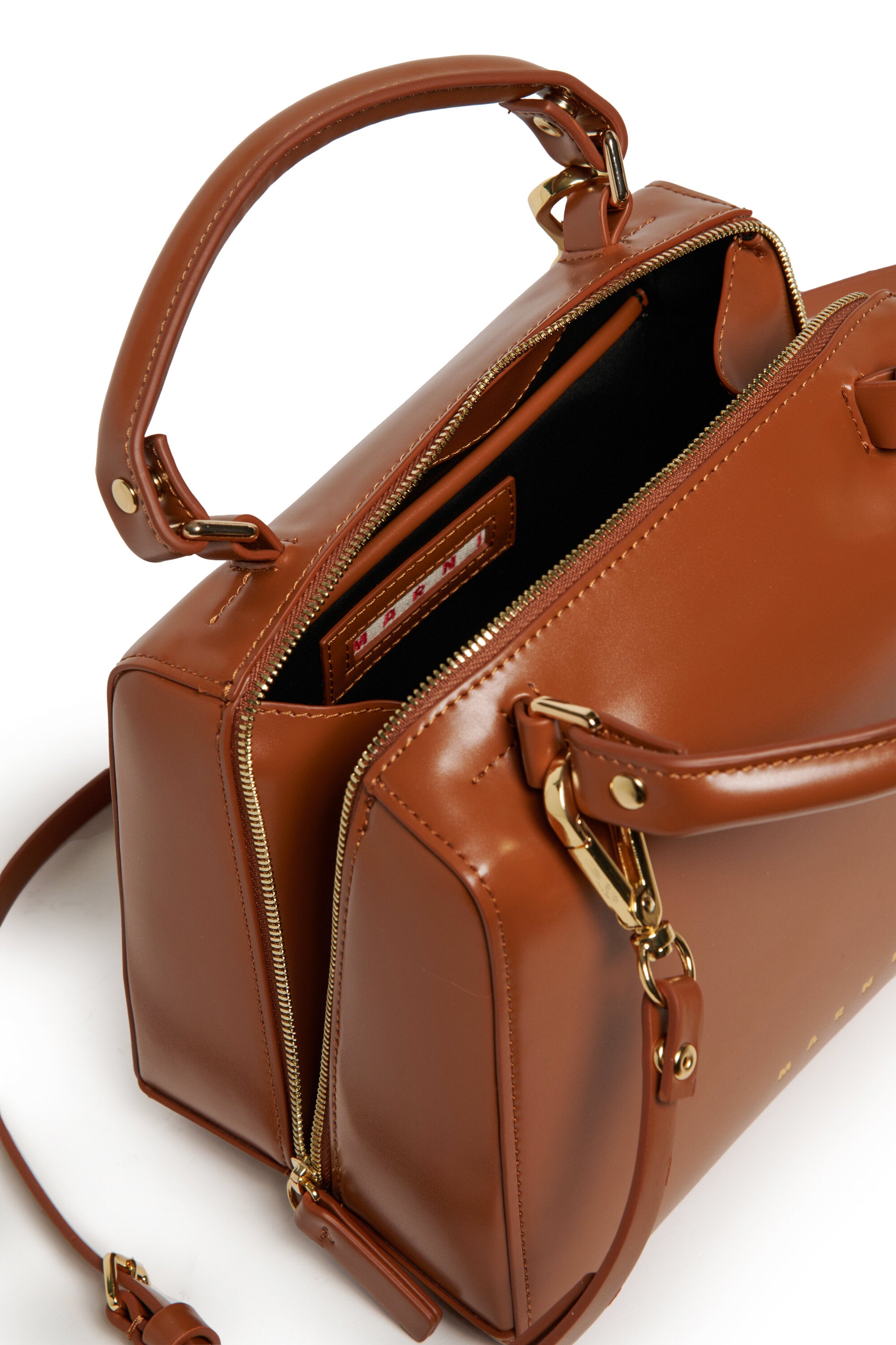 School Bag de tela recubierta con bandolera