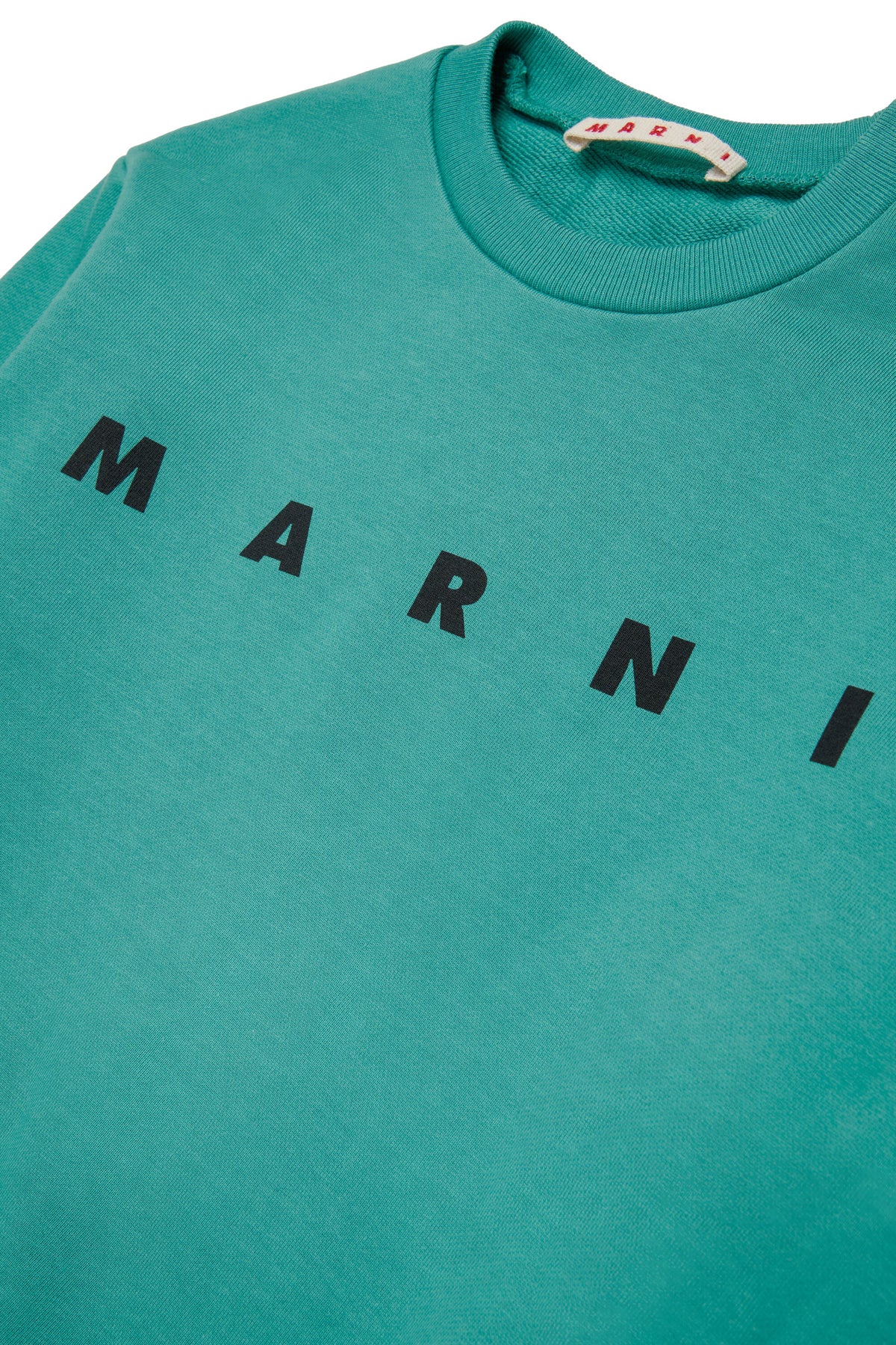 Sudadera de cuello redondo con logo Marni