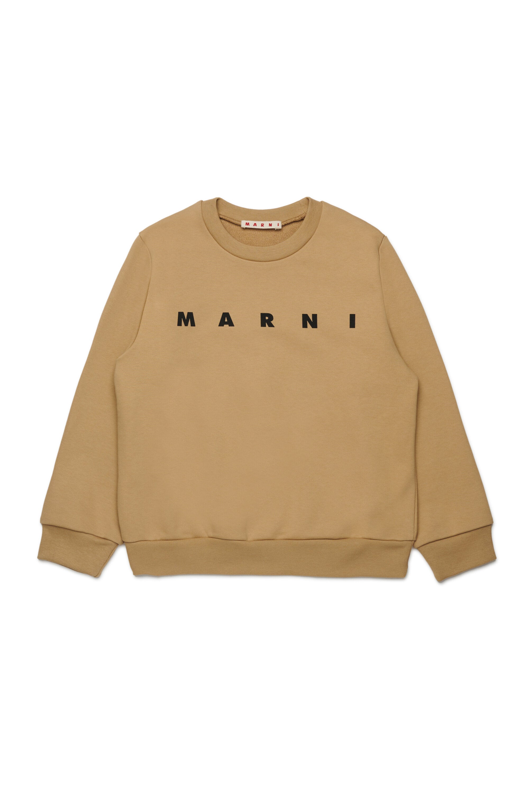 ¡Sudadera de cuello redondo con logo MARNI!