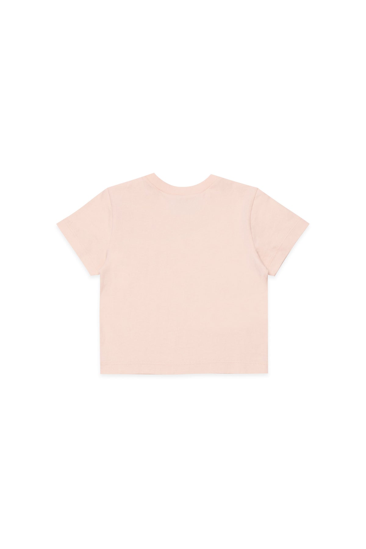 T-shirt with logo and floral embroidery