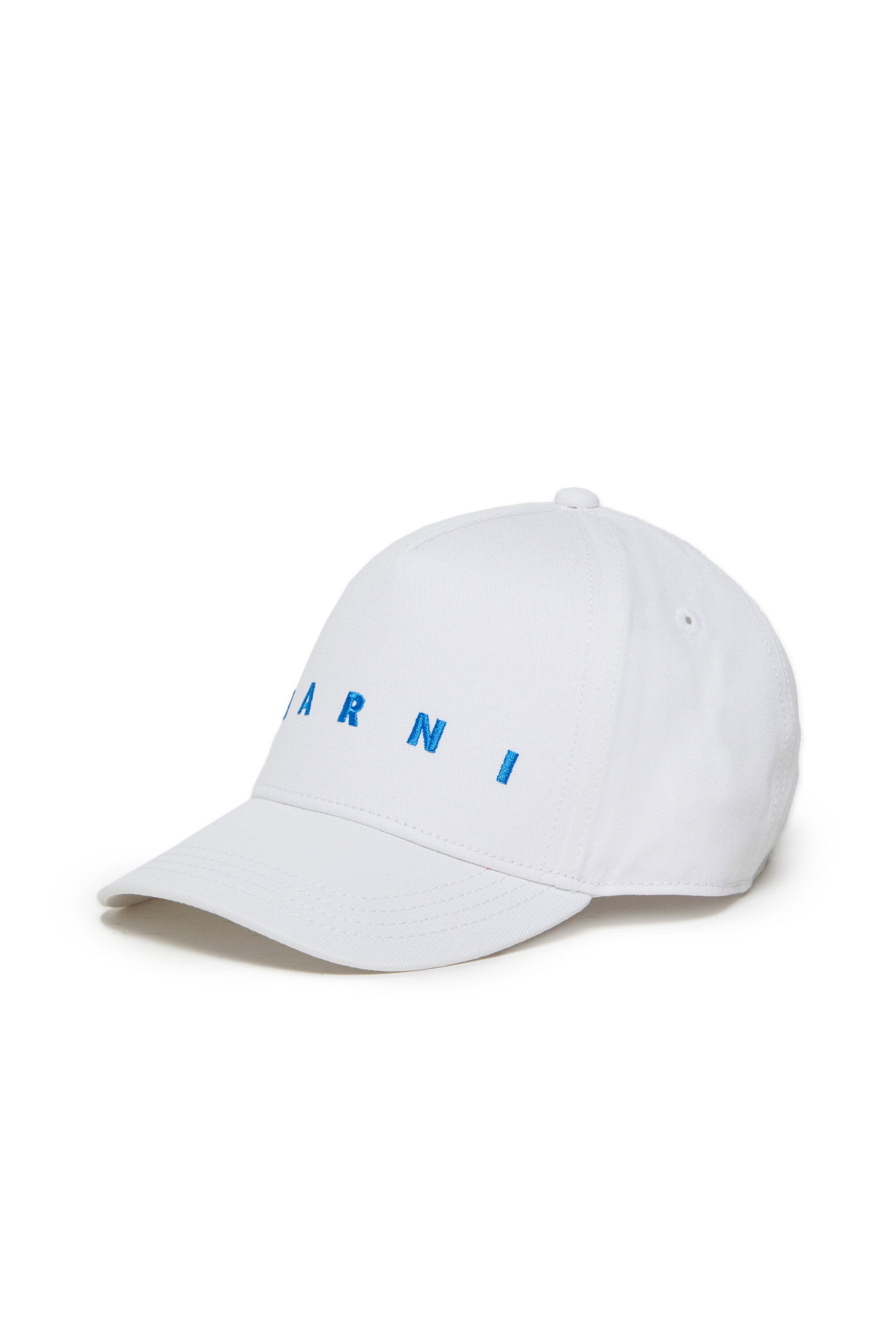 Gabardine baseball cap with logo