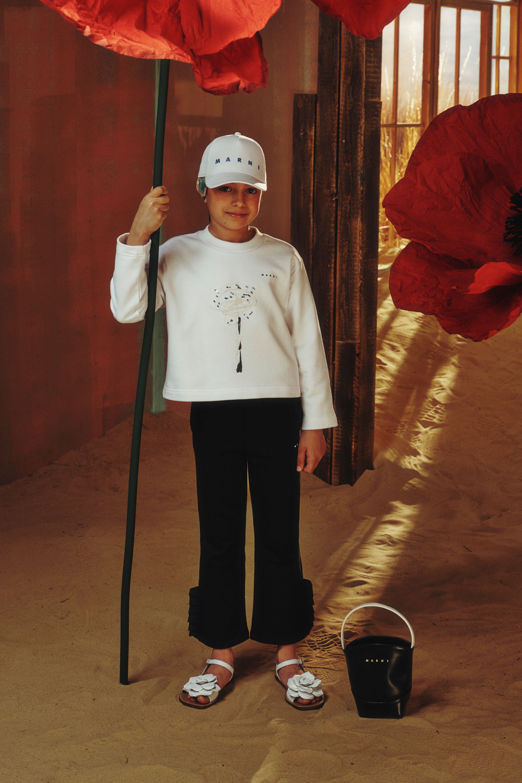 Gorra de béisbol con marca de gabardina