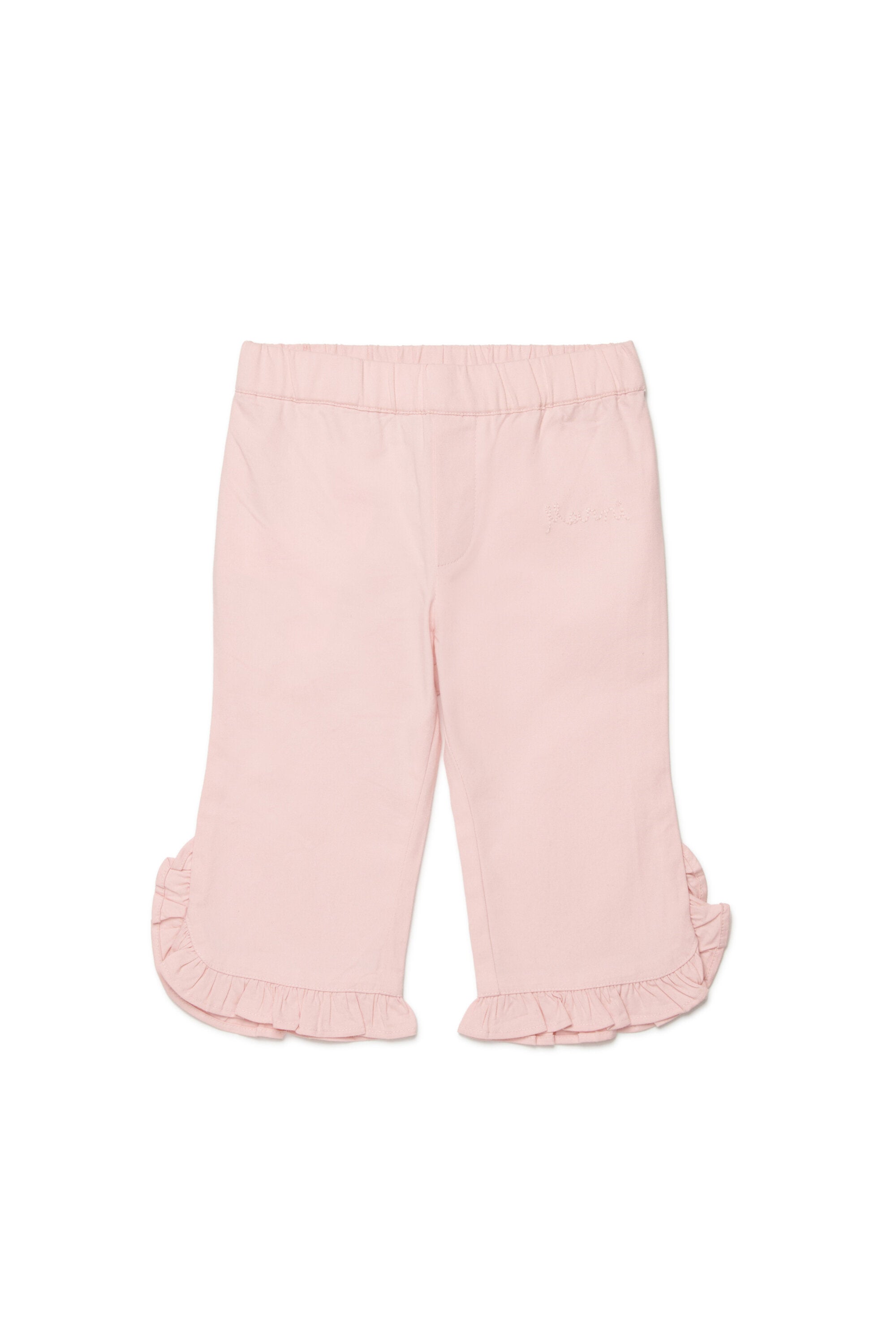 Pantalones con detalle de volante